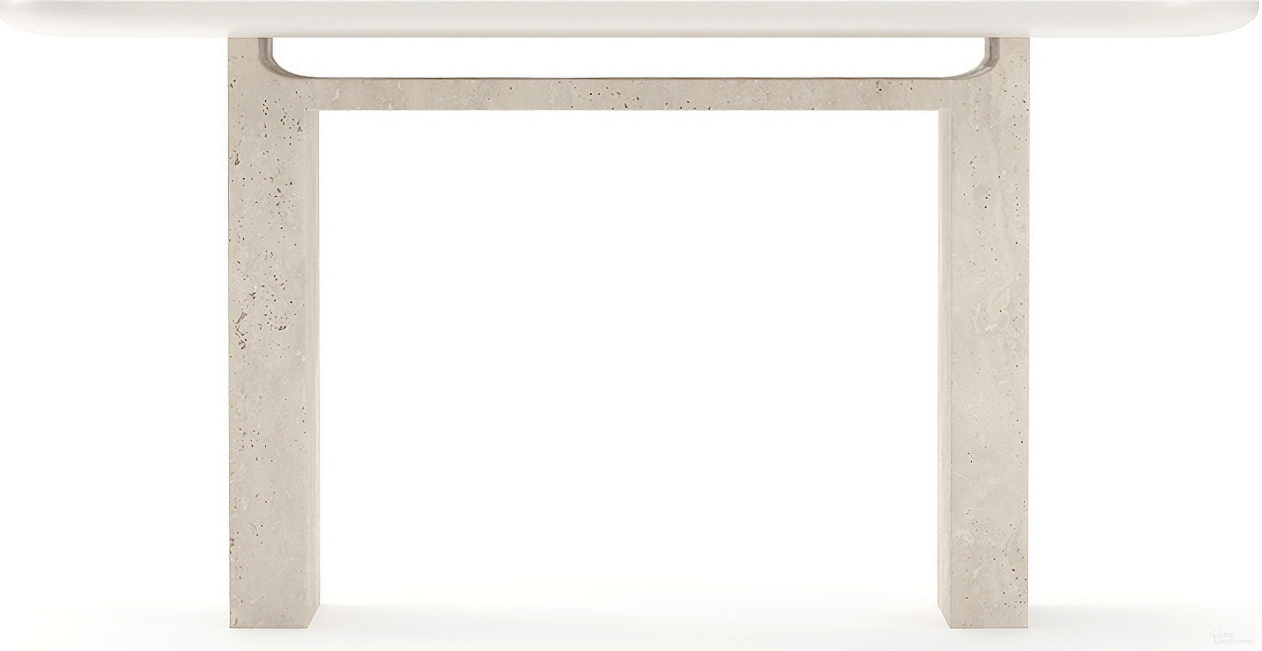 Overlap Light Console In White