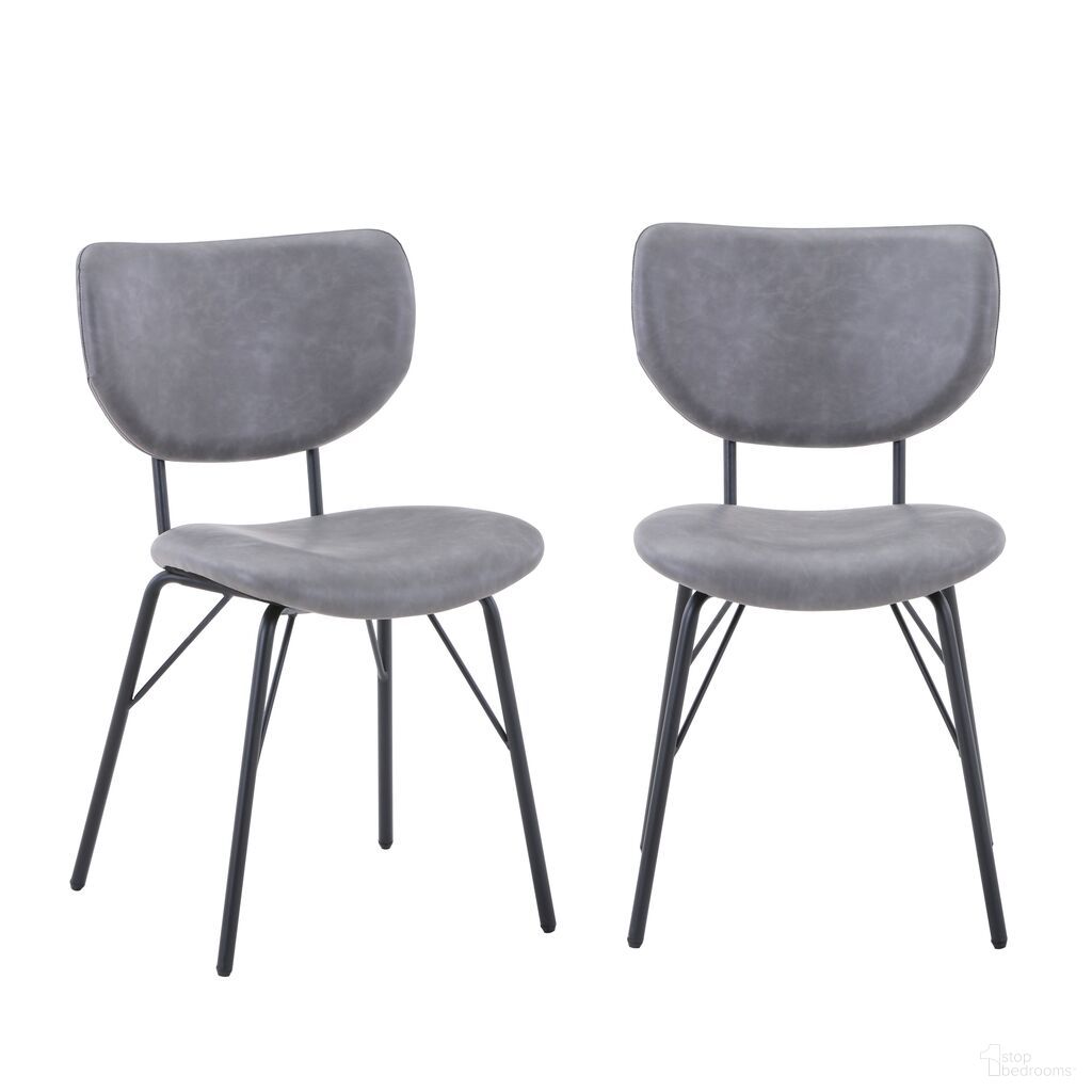 The appearance of Owen Split Back Upholstered Dining Chair Set of 2 In Grey designed by Jofran in the modern / contemporary interior design. This grey piece of furniture was selected by 1StopBedrooms from Owen Collection to add a touch of cosiness and style into your home. Sku: 2271-OWENCHGRY. Material: Iron. Chair Type: Side Chair.