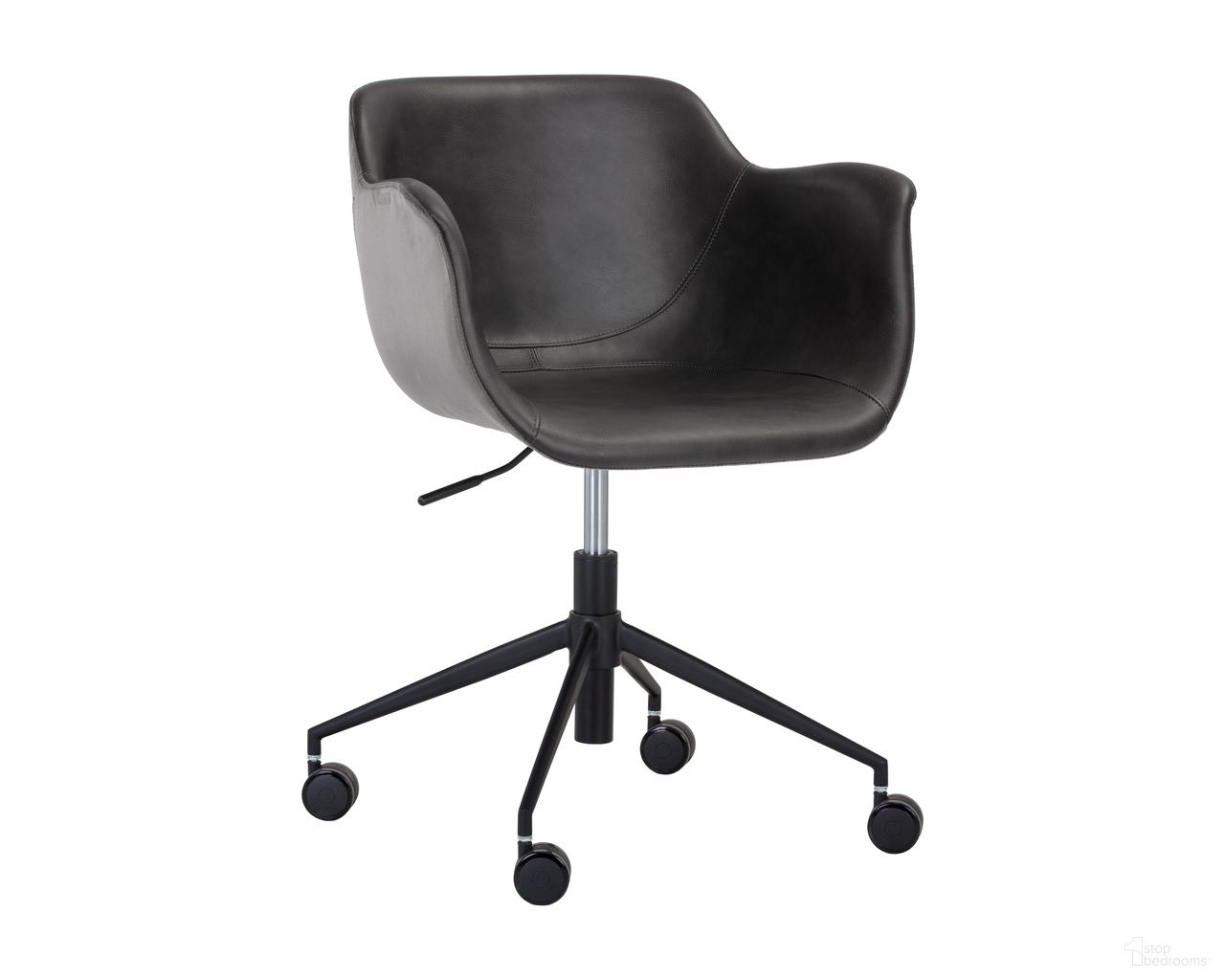 Owen Office Chair In Town Grey and Roman Grey