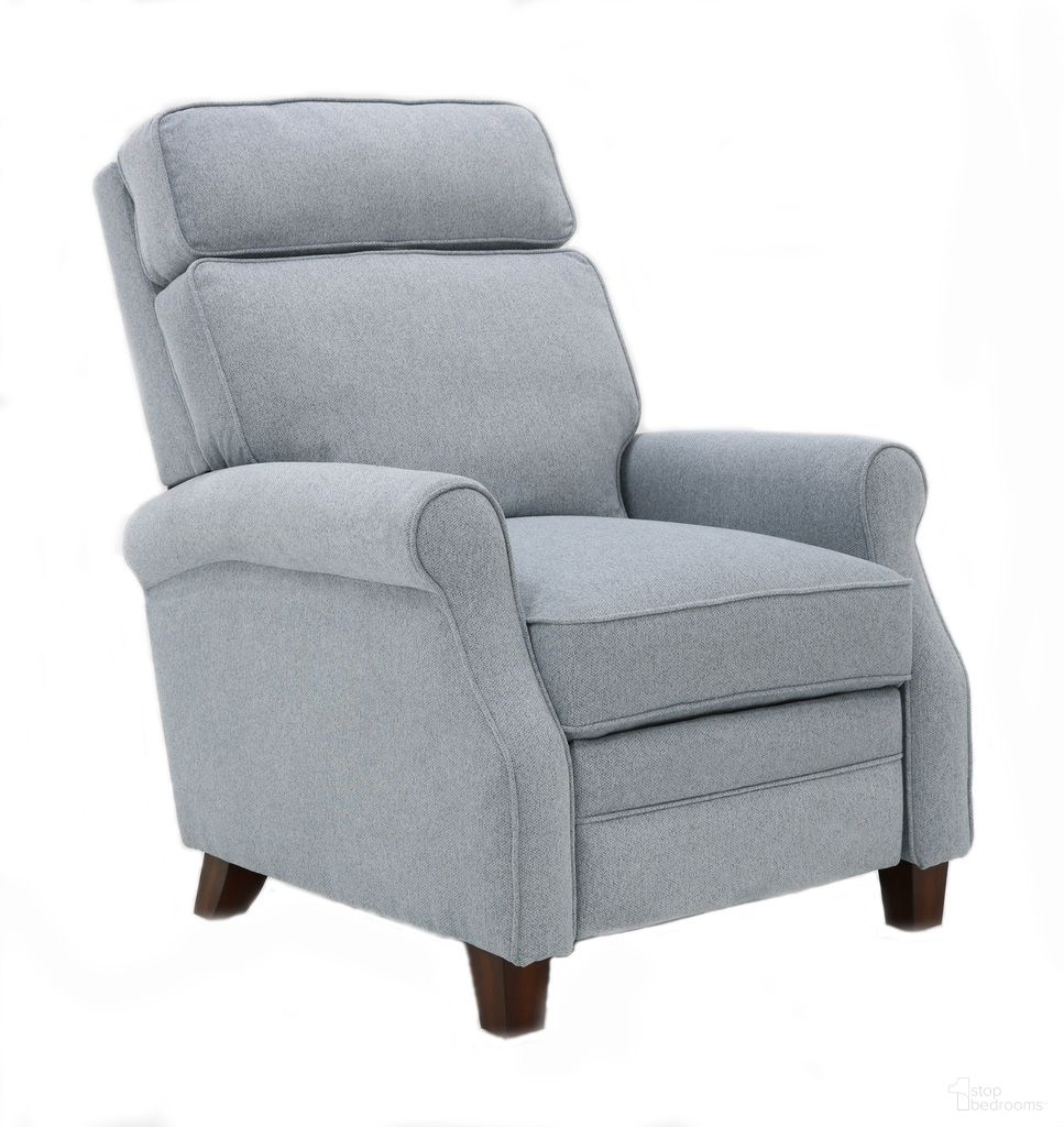 Owen Push Thru The Arms Recliner In Slate