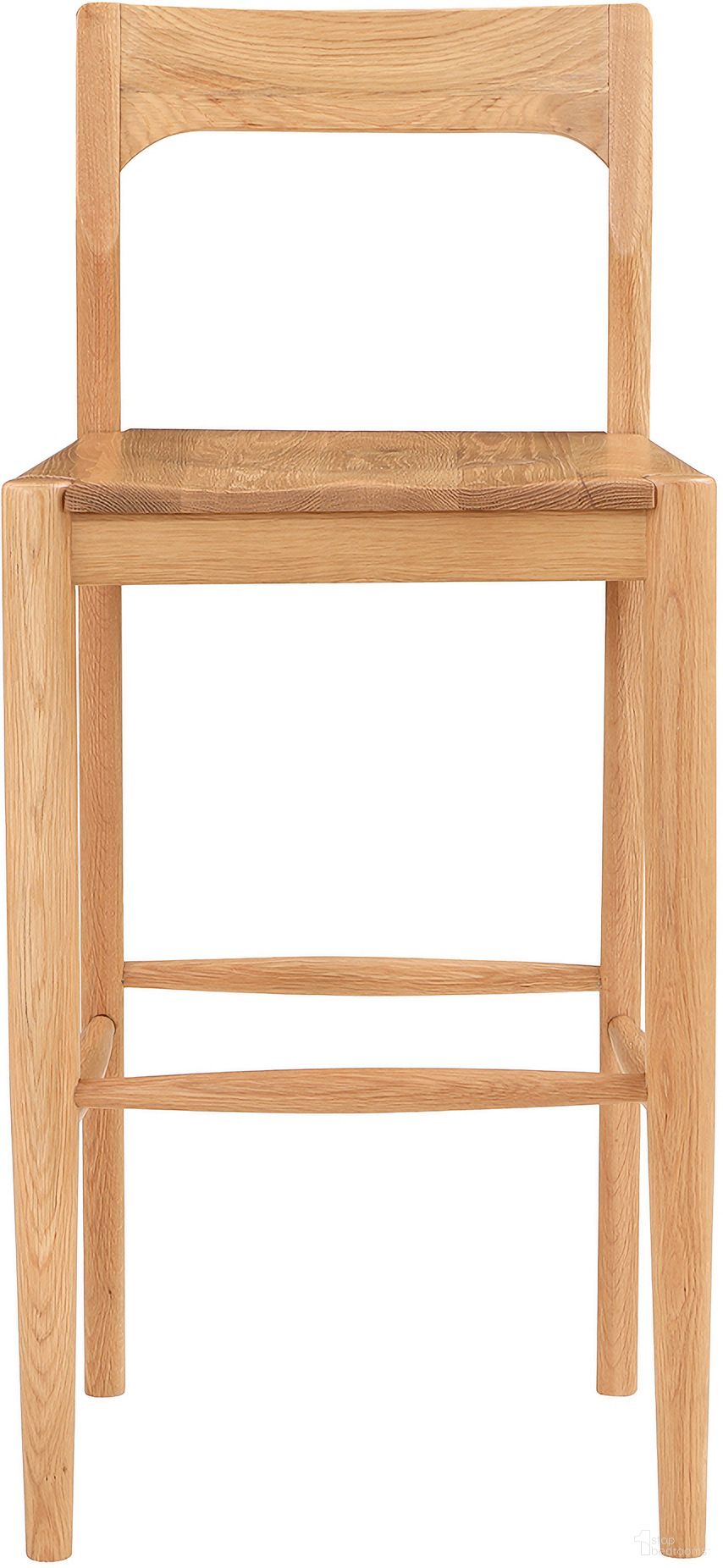 The appearance of Owing Barstool In Natural designed by Moes Home in the transitional interior design. This natural brown piece of furniture was selected by 1StopBedrooms from Owing Collection to add a touch of cosiness and style into your home. Sku: BC-1125-24. Material: Wood.