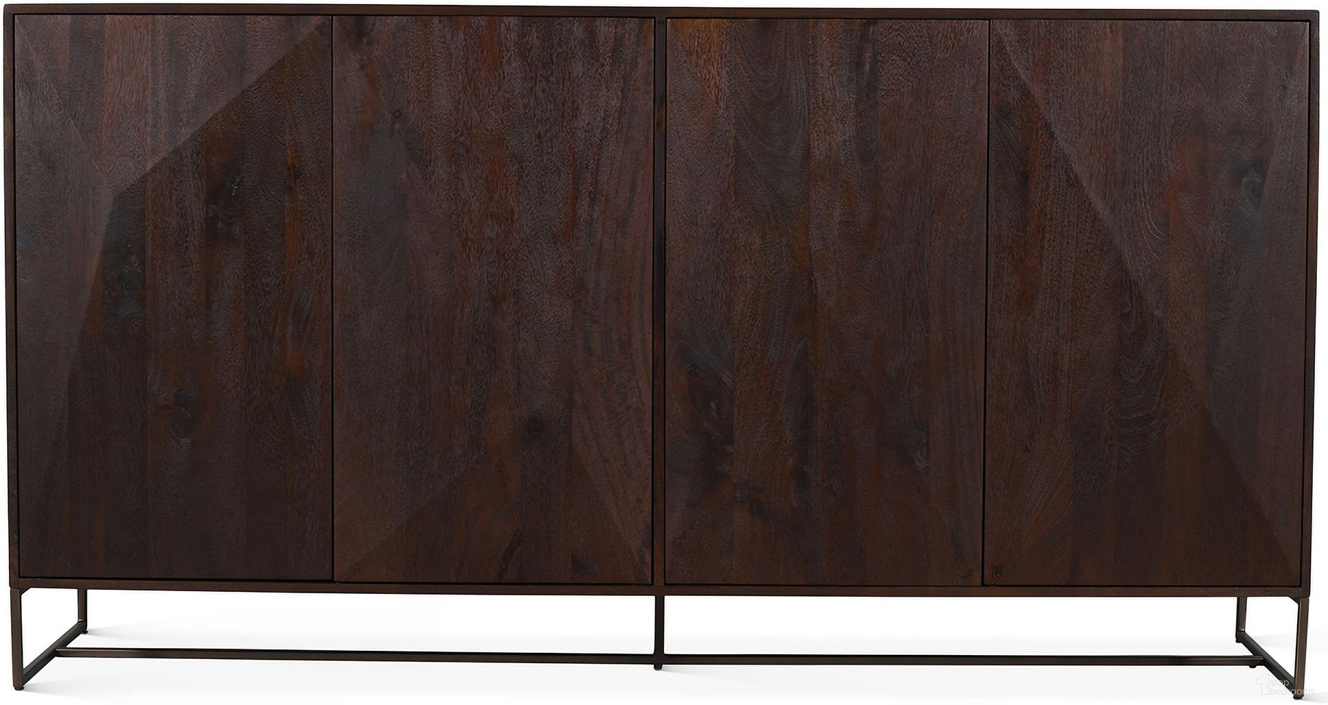 The appearance of Oxford 76 Inch Sideboard In Walnut designed by Home Trends and Design in the modern / contemporary interior design. This walnut piece of furniture was selected by 1StopBedrooms from Oxford Collection to add a touch of cosiness and style into your home. Sku: ZWOXSB76WN. Material: Mango Wood.