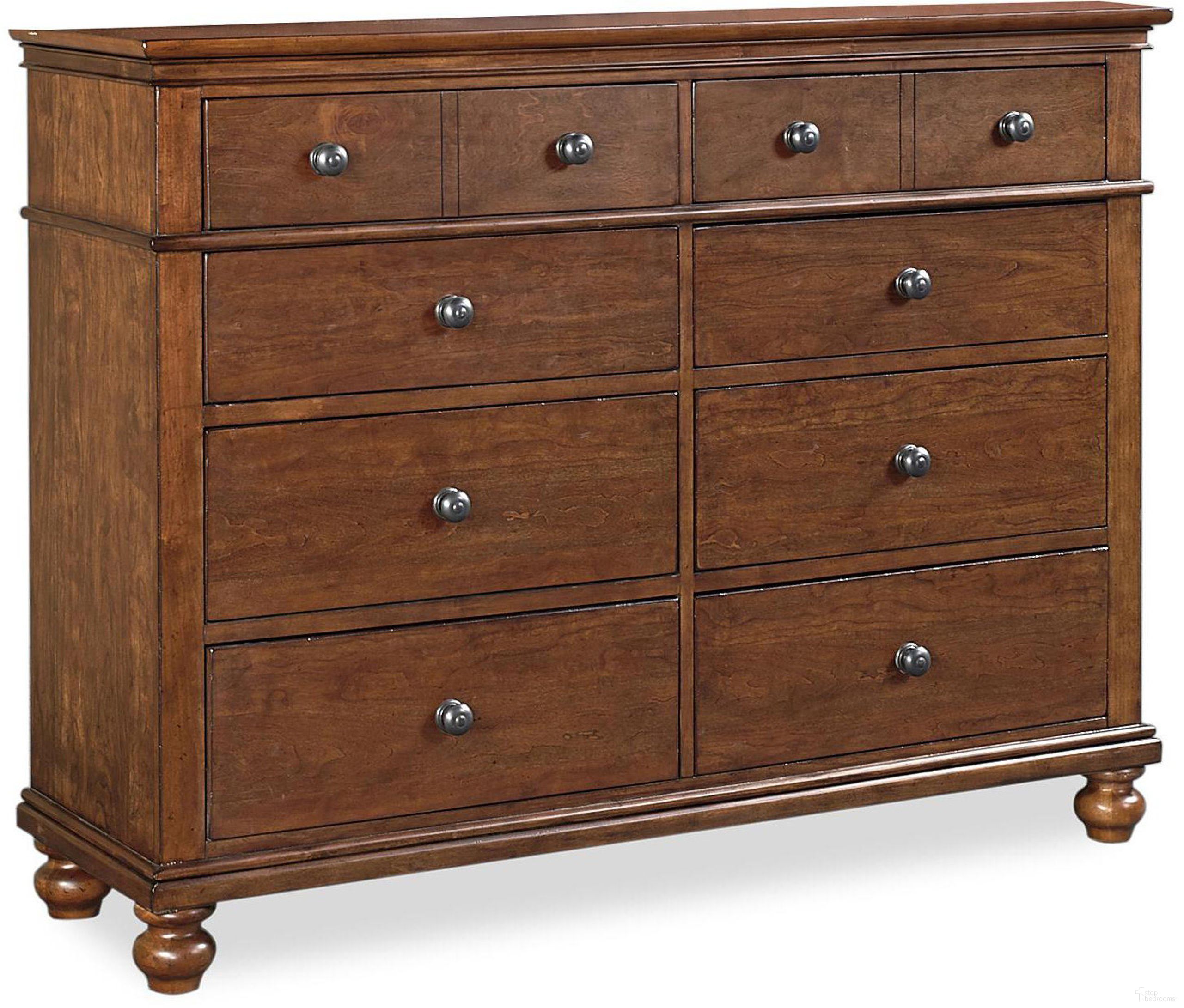 The appearance of Oxford Chesser In Whiskey Brown designed by Aspenhome in the traditional interior design. This whiskey brown piece of furniture was selected by 1StopBedrooms from Oxford Collection to add a touch of cosiness and style into your home. Sku: I07-455-WBR-1. Material: Wood.