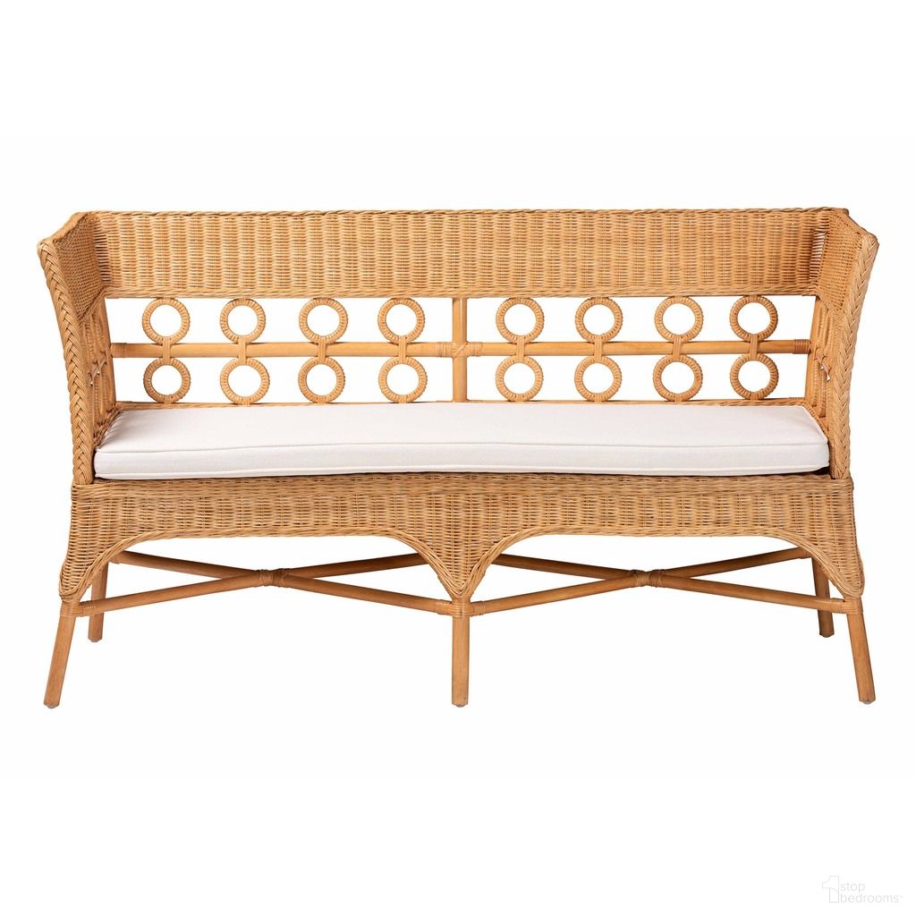 The appearance of Oxford Rattan Dining Bench with Armrests In Light Honey designed by Baxton Studio in the bohemian interior design. This light honey piece of furniture was selected by 1StopBedrooms from Oxford Collection to add a touch of cosiness and style into your home. Sku: Oxford-Light Honey Rattan-Arm-Bench. Material: Natural Rattan.