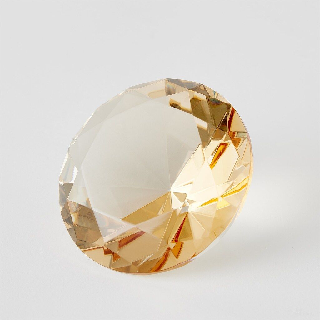 Oxford Round Jewels In Amber