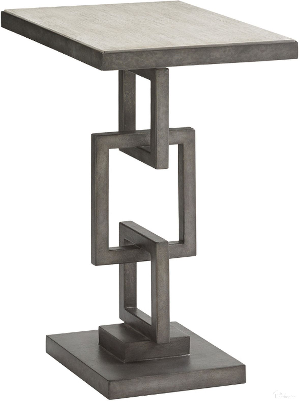 The appearance of Oyster Bay Deerwood Rectangular Side Table designed by Lexington in the transitional interior design. This oyster piece of furniture  was selected by 1StopBedrooms from Oyster Bay Collection to add a touch of cosiness and style into your home. Sku: 714-952. Material: Wood.