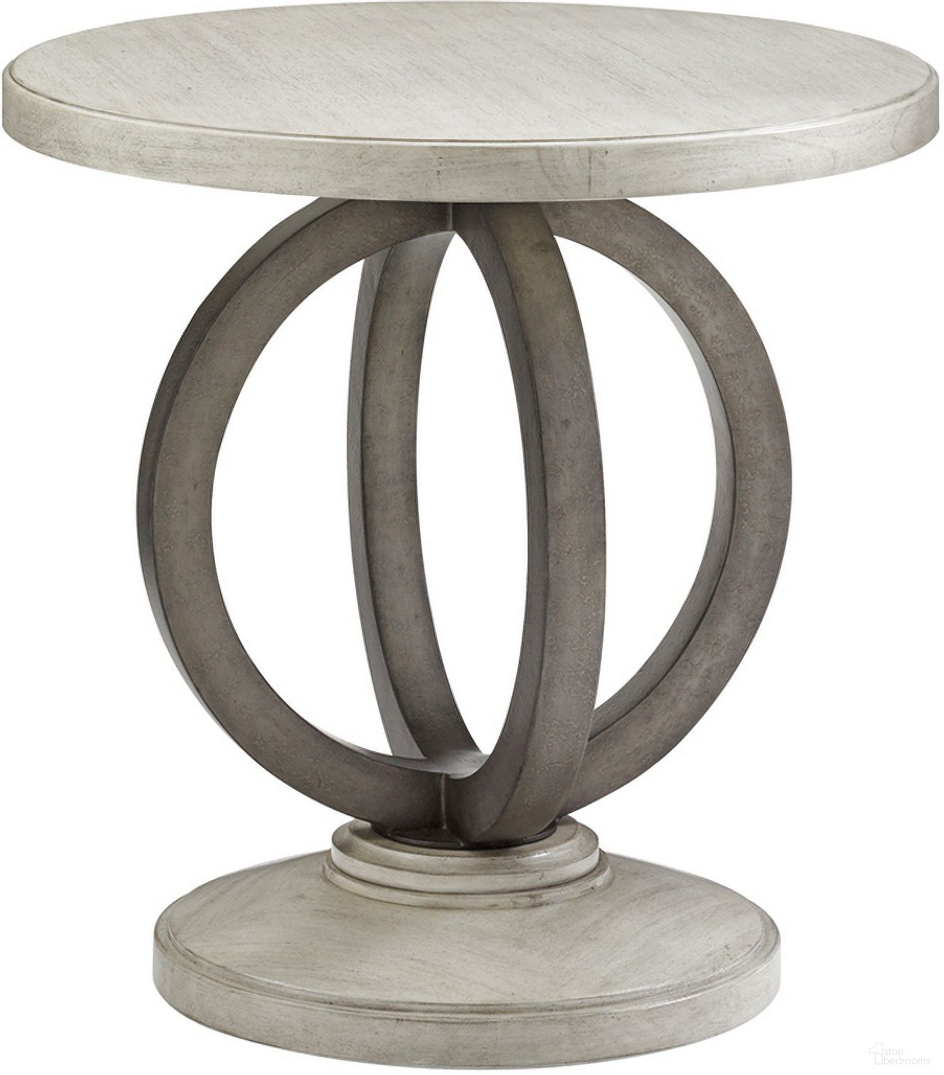 The appearance of Oyster Bay Hewlett Round Side Table designed by Lexington in the transitional interior design. This oyster piece of furniture was selected by 1StopBedrooms from Oyster Bay Collection to add a touch of cosiness and style into your home. Sku: 714-951. Material: Wood.