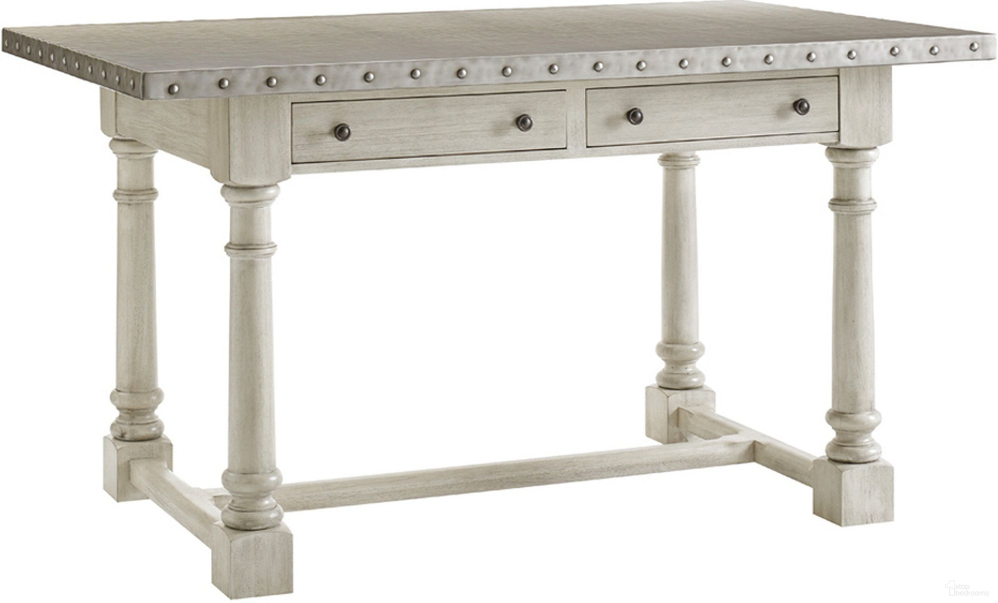 The appearance of Oyster Bay Hidden Lake Bistro Table designed by Lexington in the transitional interior design. This oyster piece of furniture was selected by 1StopBedrooms from Oyster Bay Collection to add a touch of cosiness and style into your home. Sku: 714-873. Material: Wood. Table Top Shape: Rectangular.
