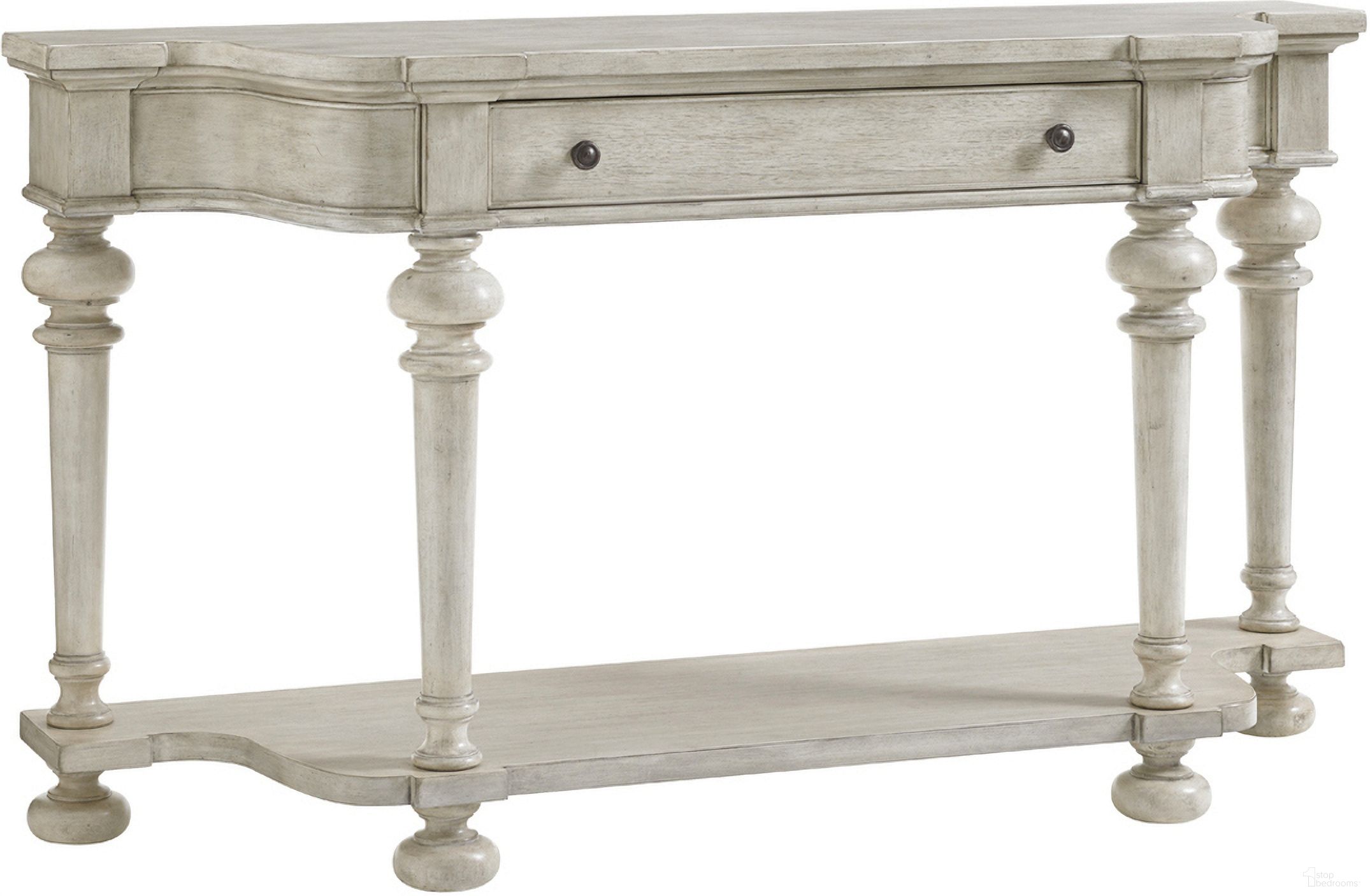 The appearance of Oyster Bay Timber Point Sideboard designed by Lexington in the transitional interior design. This oyster piece of furniture was selected by 1StopBedrooms from Oyster Bay Collection to add a touch of cosiness and style into your home. Sku: 714-869. Material: Wood.