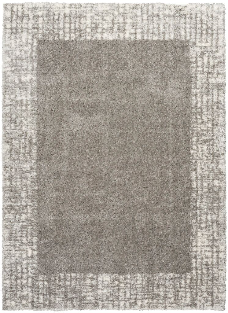The appearance of Pacific Shag 7'10" x 9'10" Indoor Rug In Grey designed by Nourison in the transitional interior design. This grey piece of furniture was selected by 1StopBedrooms from Pacific Collection to add a touch of cosiness and style into your home. Sku: 841491148815. Material: Polyester.