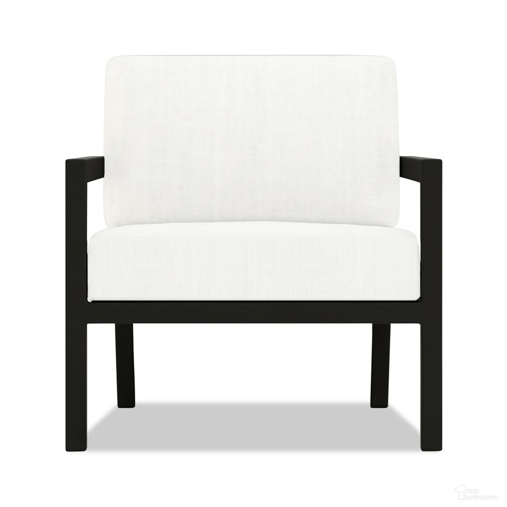 Pacifica Club Chair In Canvas Natural and Black