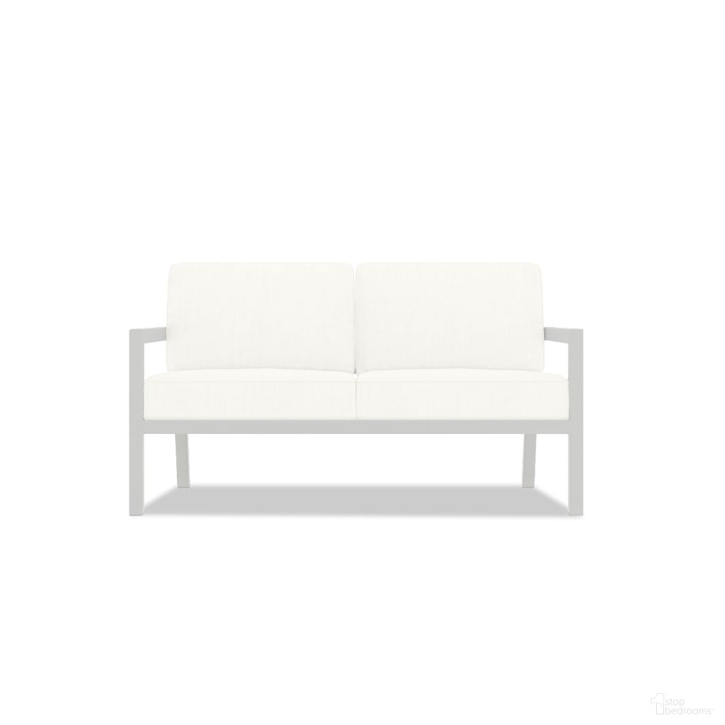 The appearance of Pacifica Loveseat In Canvas Natural and White designed by Harmonia Living in the modern / contemporary interior design. This canvas natural/white piece of furniture was selected by 1StopBedrooms from Pacifica Collection to add a touch of cosiness and style into your home. Sku: HL-PAC-WHT-LS-CN. Material: Aluminum.