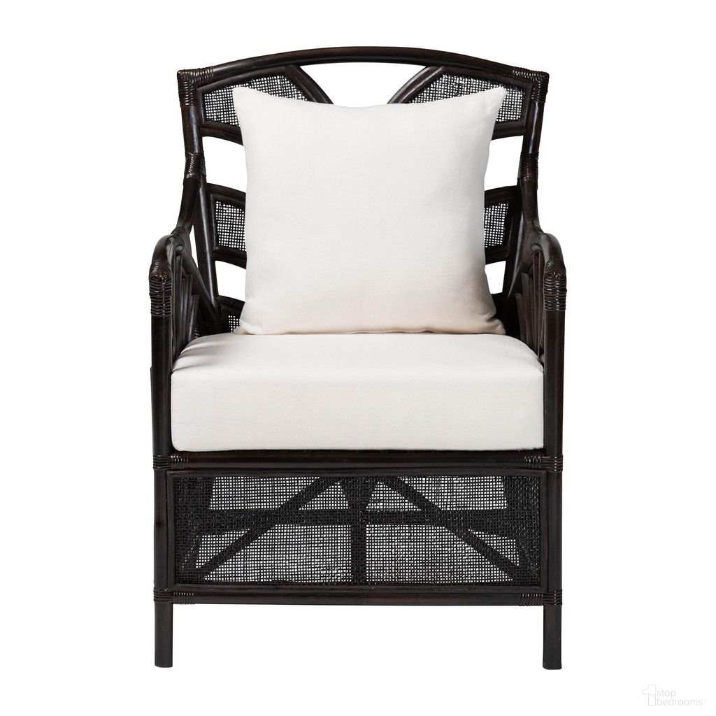 The appearance of Paden Handwoven Wicker Natural Rattan Armchair with Banana Leaf Frame In Espresso designed by Baxton Studio in the bohemian interior design. This espresso piece of furniture was selected by 1StopBedrooms from Paden Collection to add a touch of cosiness and style into your home. Sku: Paden-Rattan/Coffee Bean-Cushion-CC. Material: Foam.