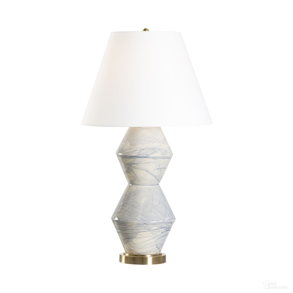 The appearance of Paint Splatter Table Lamp In Blue designed by Chelsea House in the modern / contemporary interior design. This blue piece of furniture  was selected by 1StopBedrooms from Bill Cain Collection to add a touch of cosiness and style into your home. Sku: 70062. Material: Ceramic.
