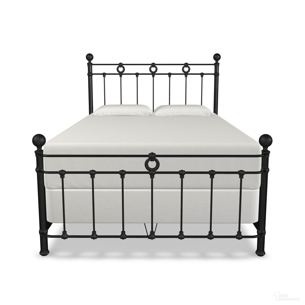 The appearance of Paisley California King Complete Bed with Metal Profile In Weathered Iron designed by Wesley Allen in the traditional interior design. This weathered iron piece of furniture was selected by 1StopBedrooms from Paisley Collection to add a touch of cosiness and style into your home. Sku: 1054-CB-MPF-6-AGI. Bed Size: California King. Material: Iron. Bed Type: Metal Bed.