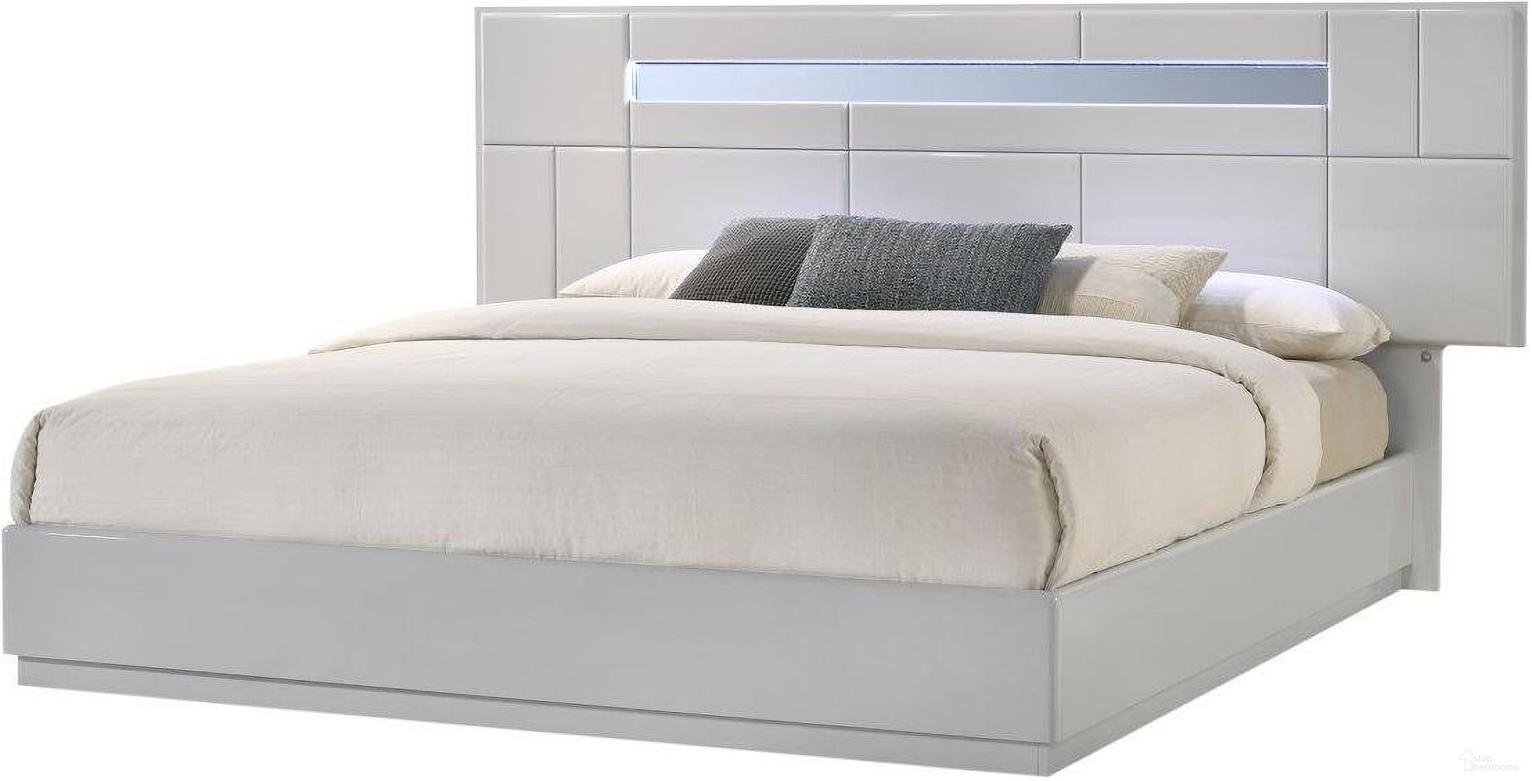 Palermo Grey King Bed