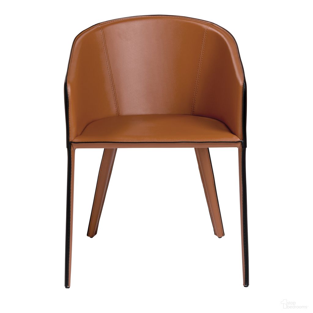 Pallas Armchair In Dark Caramel