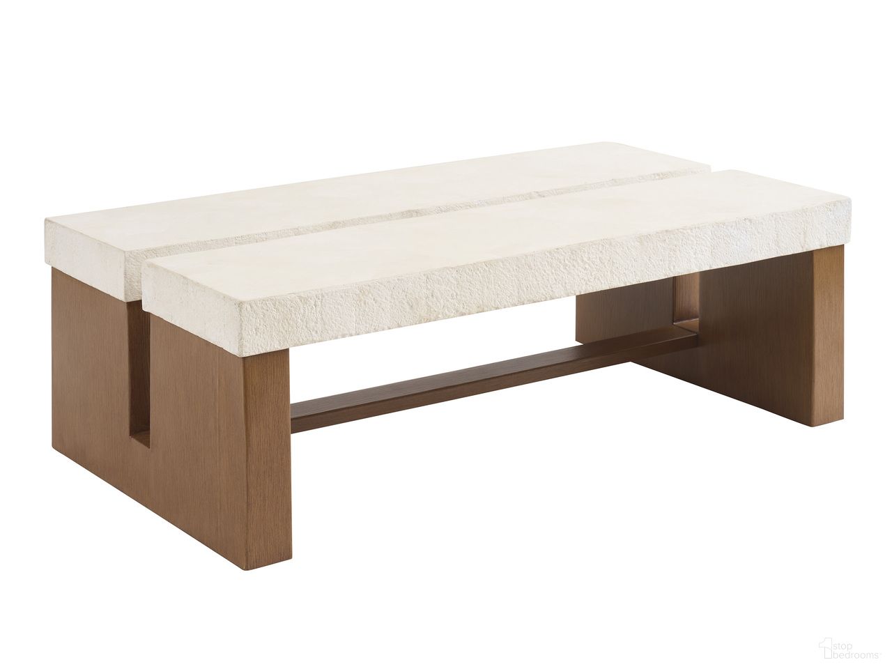 The appearance of Palm Desert Rectangular Cocktail Table In Brown designed by Tommy Bahama in the modern / contemporary interior design. This brown piece of furniture was selected by 1StopBedrooms from Palm Desert Collection to add a touch of cosiness and style into your home. Sku: 3340-947C. Table Top Shape: Rectangular. Material: Agate.