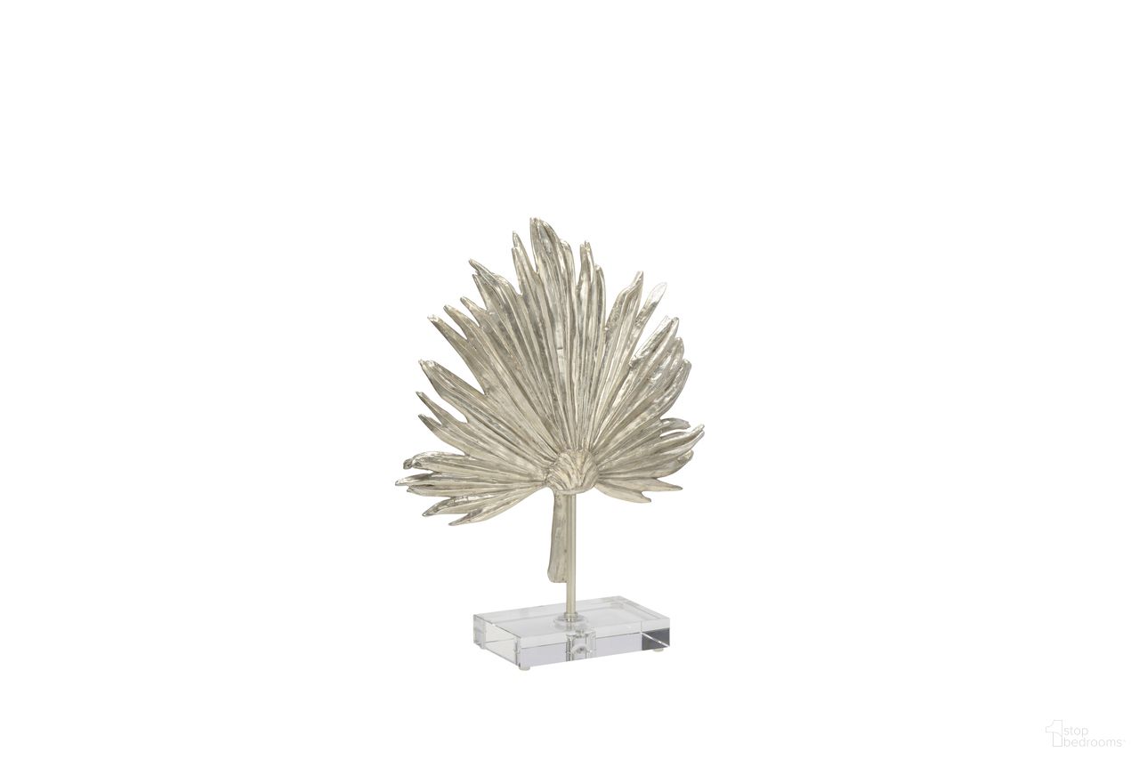 The appearance of Palm Leaf Small In Silver designed by Chelsea House in the modern / contemporary interior design. This silver piece of furniture was selected by 1StopBedrooms from Chelsea House Misc Collection to add a touch of cosiness and style into your home. Sku: 385076. Material: Composite.