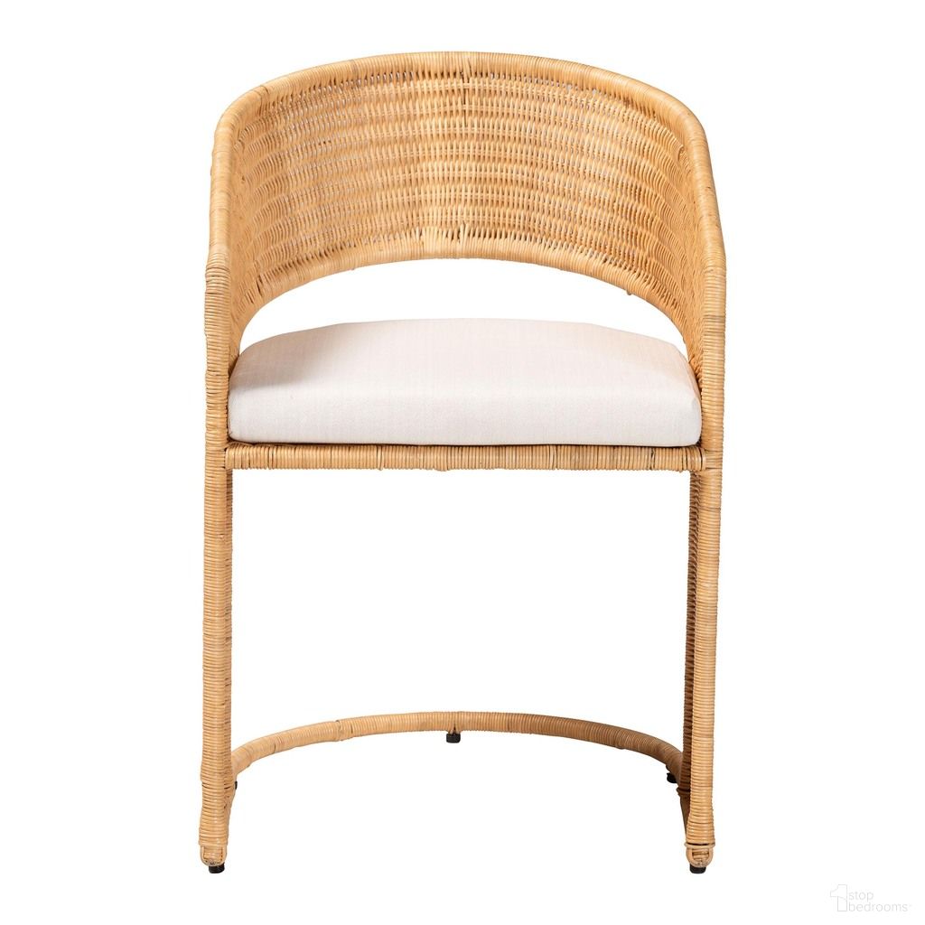 The appearance of Palm Rattan Dining Chair In Light Honey designed by Baxton Studio in the bohemian interior design. This light honey piece of furniture  was selected by 1StopBedrooms from Palm Collection to add a touch of cosiness and style into your home. Sku: Palm-Light Honey/Rattan-Cushioned-DC. Material: Natural Rattan. Chair Type: Arm Chair.