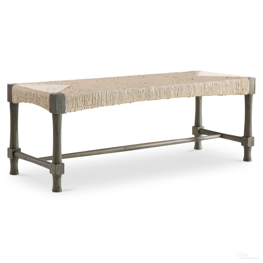 The appearance of Palma Bench designed by Bernhardt in the modern / contemporary interior design. This rustic gray/light gray wash piece of furniture was selected by 1StopBedrooms from Palma Collection to add a touch of cosiness and style into your home. Sku: 369508. Material: Woven.