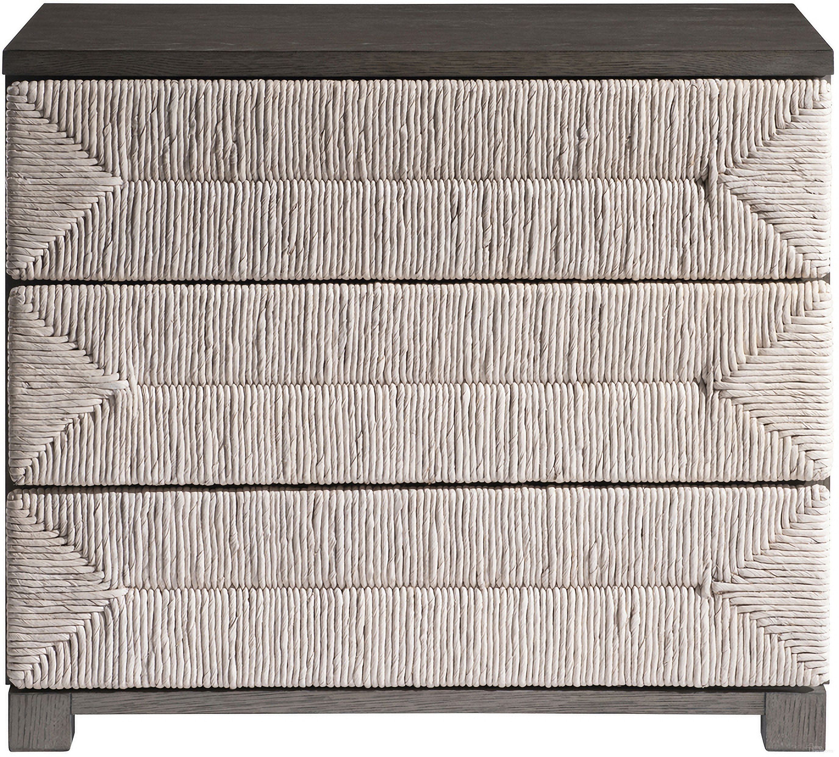 The appearance of Palma Nightstand designed by Bernhardt in the modern / contemporary interior design. This rustic grey piece of furniture was selected by 1StopBedrooms from Palma Collection to add a touch of cosiness and style into your home. Sku: 369232. Material: Wood.