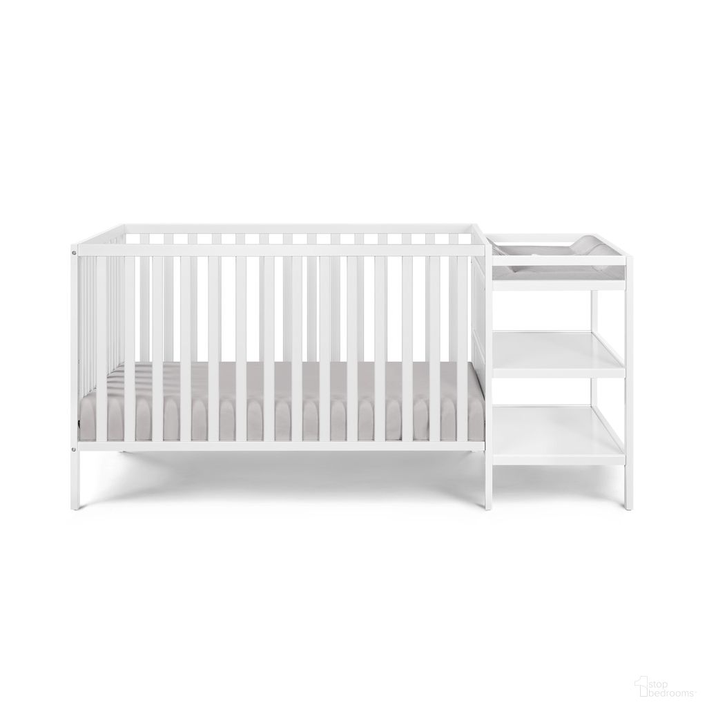 Palmer Crib and Changer Combo In White