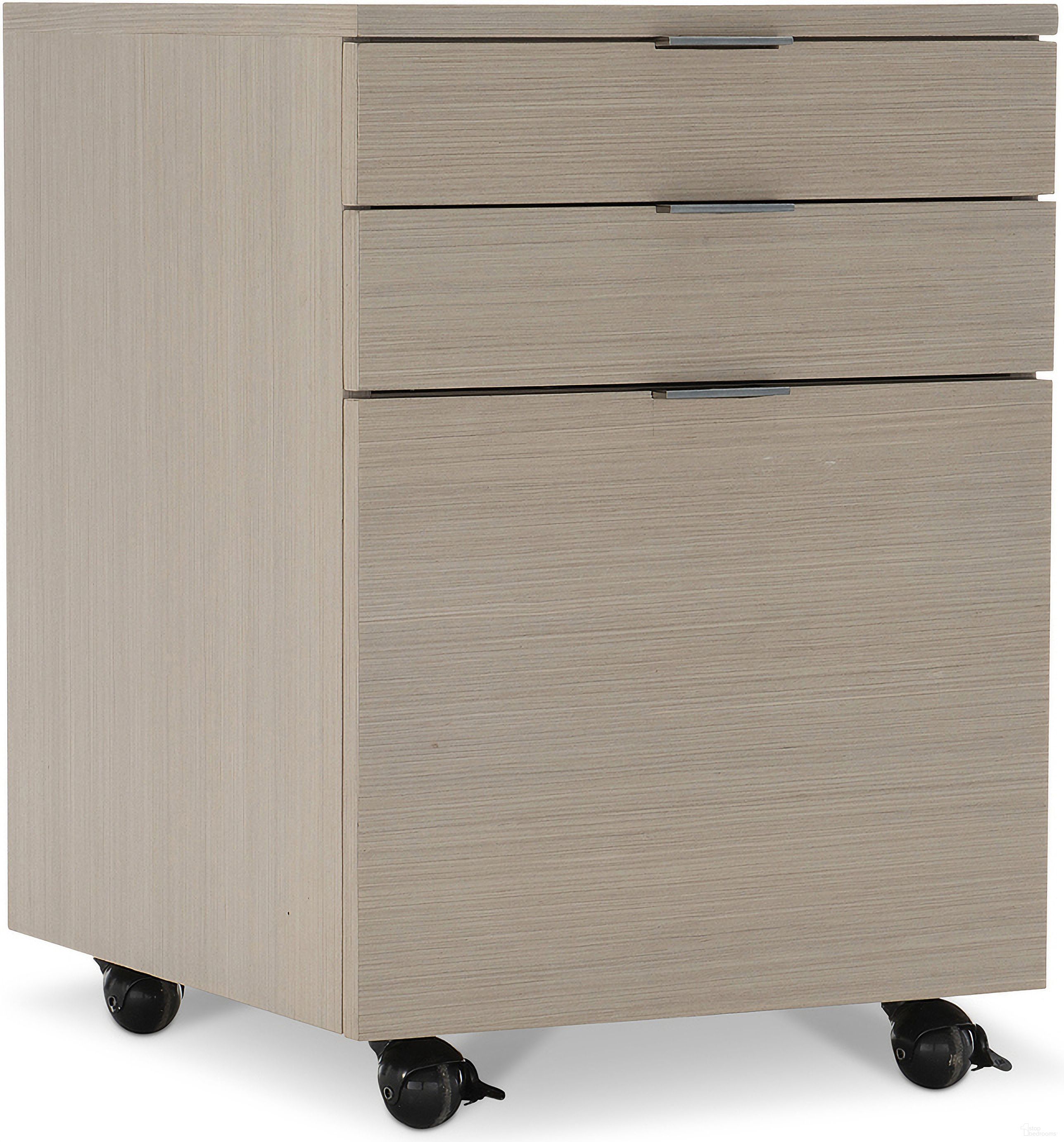 The appearance of Paloma File Cabinet designed by Bernhardt in the modern / contemporary interior design. This linear gray/brushed silver piece of furniture was selected by 1StopBedrooms from Axiom Collection to add a touch of cosiness and style into your home. Sku: D13504. Material: Wood.