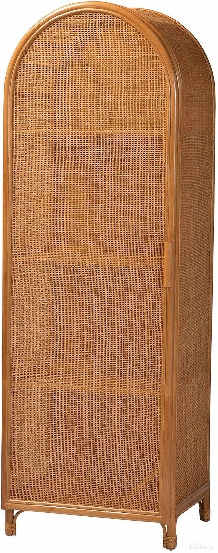 The appearance of Paloma Natural Rattan Decorative Cabinet In Light Honey designed by Baxton Studio in the bohemian interior design. This light honey piece of furniture was selected by 1StopBedrooms from Paloma Collection to add a touch of cosiness and style into your home. Sku: Ayou-Light Honey Rattan-Tall Cabinet. Material: Natural Rattan.
