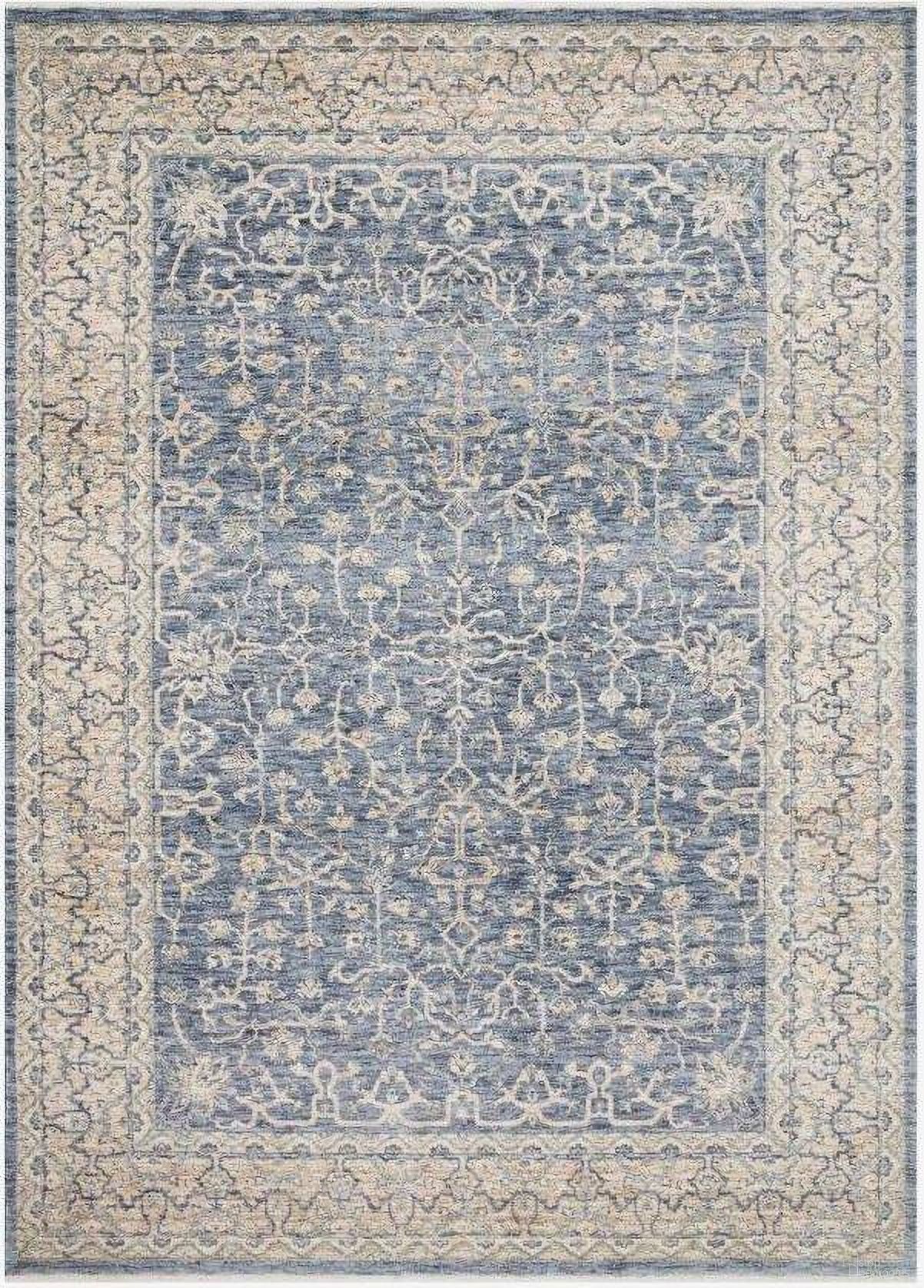 The appearance of Pandora Dark Blue/Ivory 7'10" x 10' Rug designed by Loloi Rugs in the traditional interior design. This dark blue and ivory piece of furniture was selected by 1StopBedrooms from Pandora Collection to add a touch of cosiness and style into your home. Sku: PANDPAN-04XDIV7AA0. Material: Polyester.