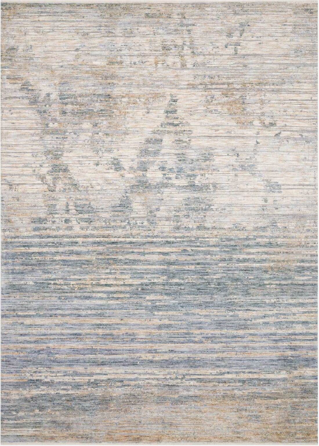 The appearance of Pandora Ivory/Blue 7'10" x 10' Rug designed by Loloi Rugs in the traditional interior design. This ivory and blue piece of furniture was selected by 1StopBedrooms from Pandora Collection to add a touch of cosiness and style into your home. Sku: PANDPAN-06IVBB7AA0. Material: Polyester.