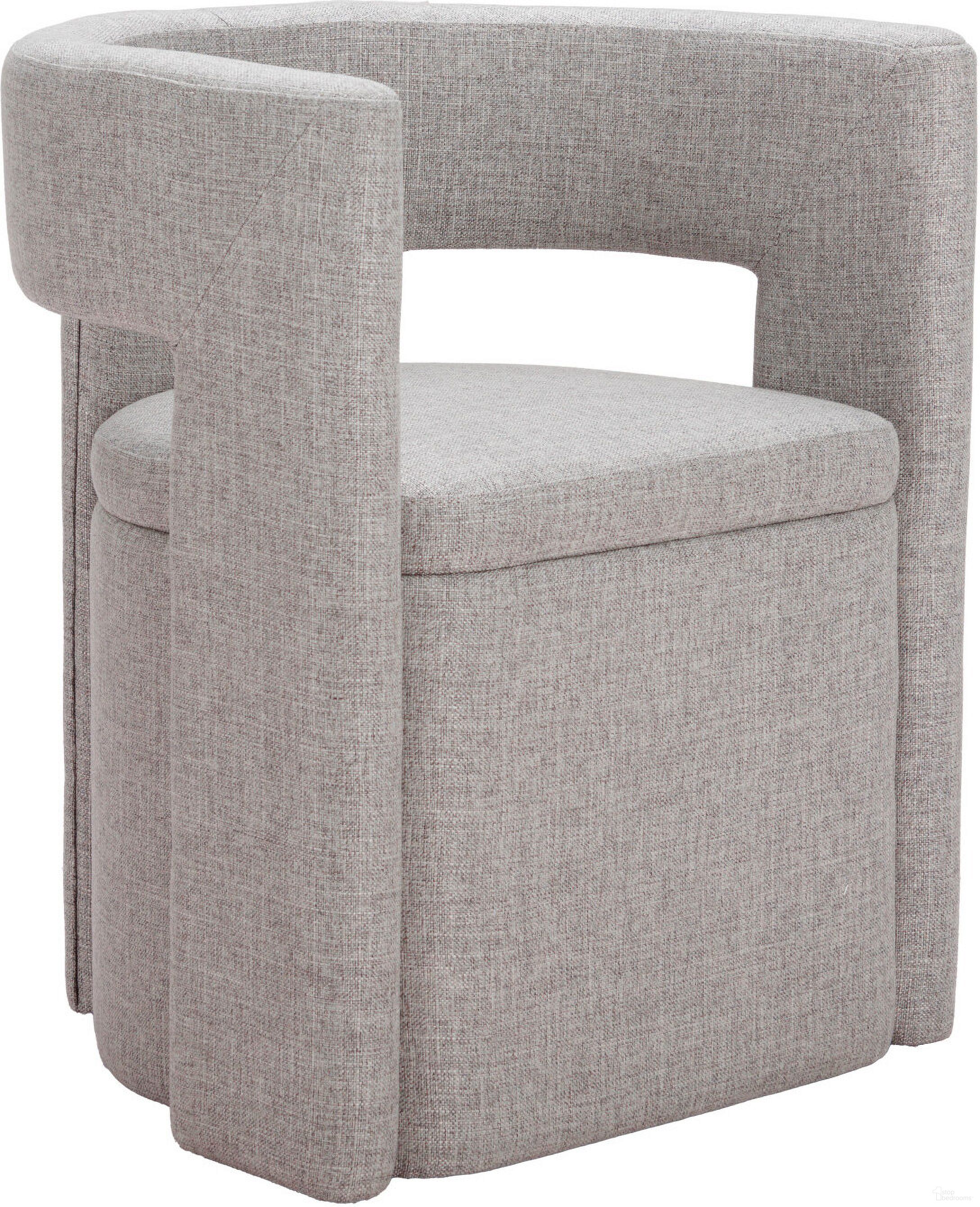 Papua Dining Chair In Gray
