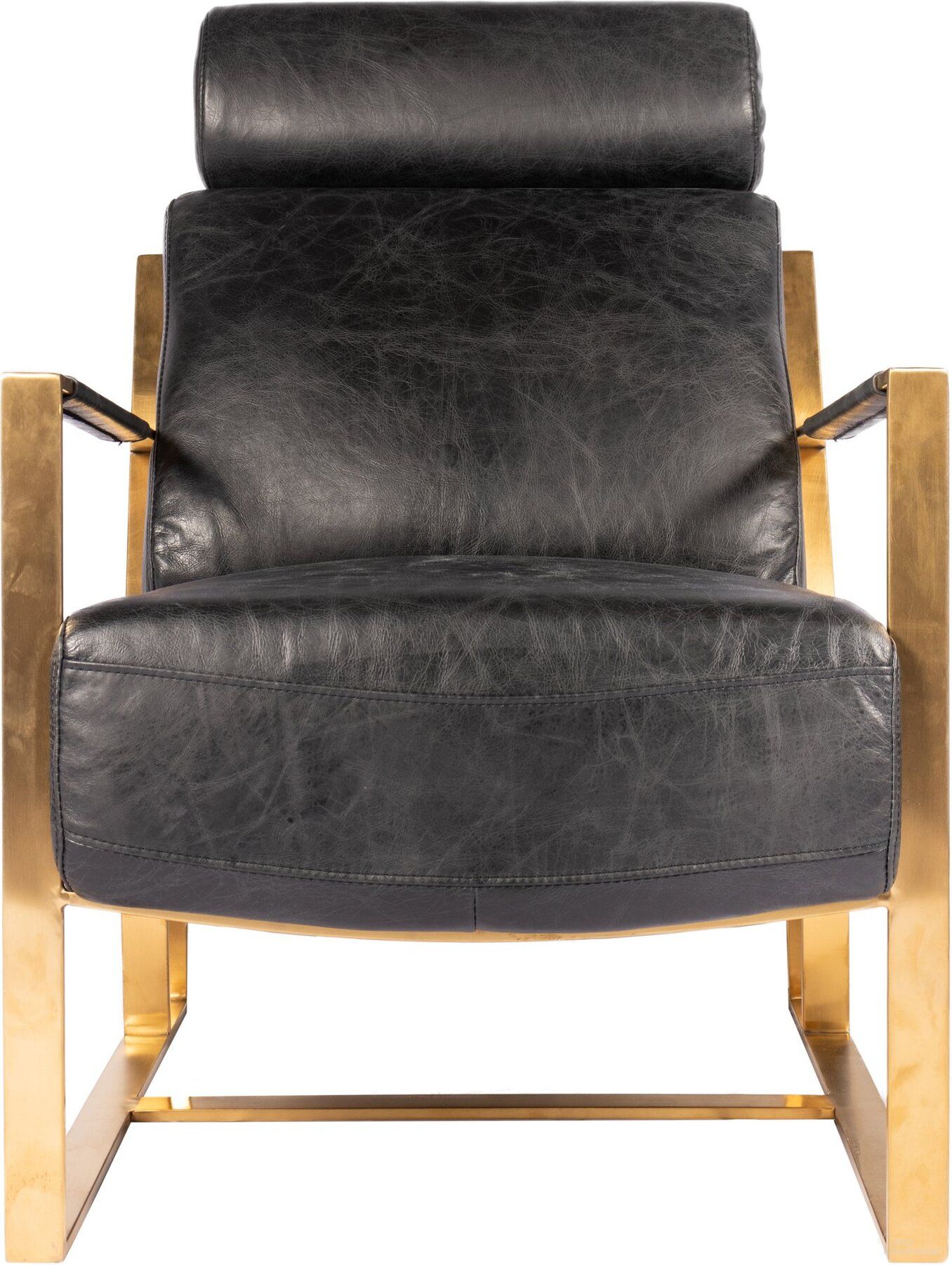 The appearance of Paradiso Black Chair designed by Moes Home in the transitional interior design. This black piece of furniture was selected by 1StopBedrooms from Paradiso Collection to add a touch of cosiness and style into your home. Sku: PK-1083-02. Material: Leather.