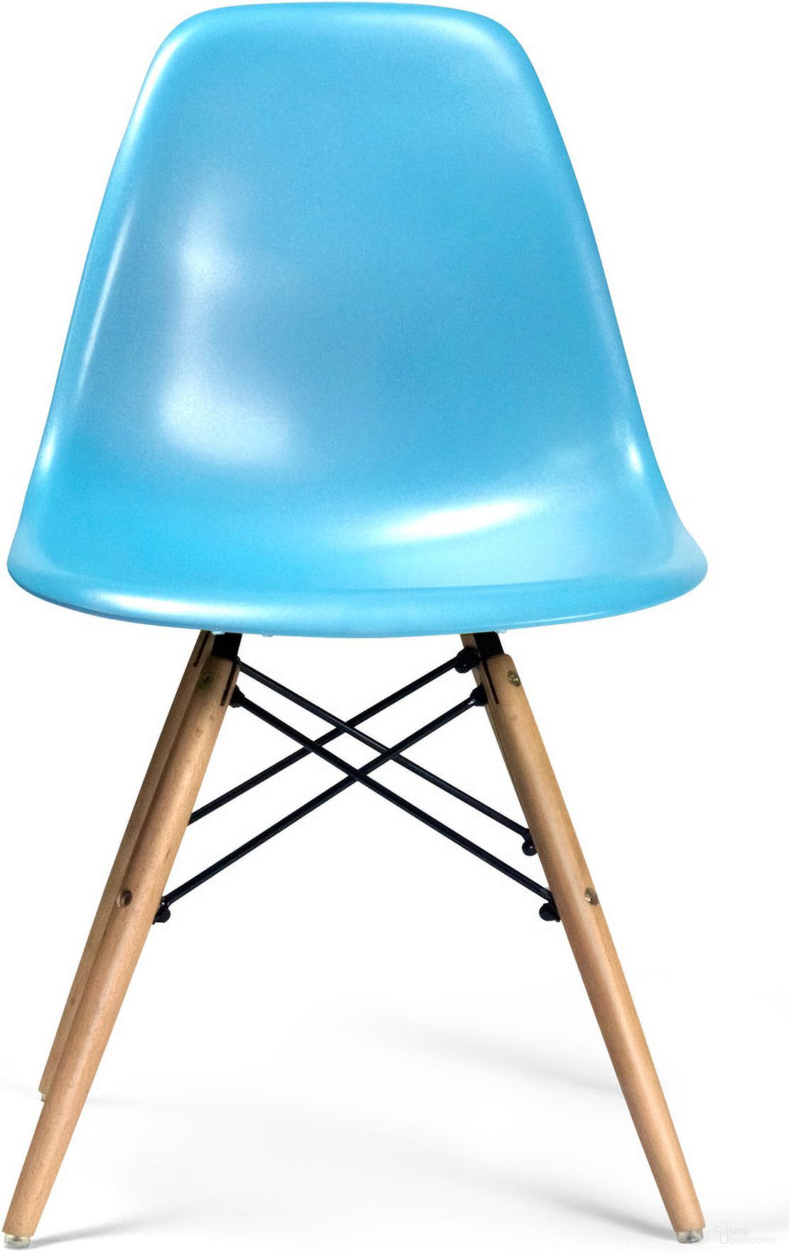 The appearance of Paris-2 Side Chairs Set of 2 In Blue designed by Aeon in the modern / contemporary interior design. This blue piece of furniture was selected by 1StopBedrooms from Paris Collection to add a touch of cosiness and style into your home. Sku: AE6508-Blue / Wood Legs. Material: Wood. Chair Type: Side Chair.