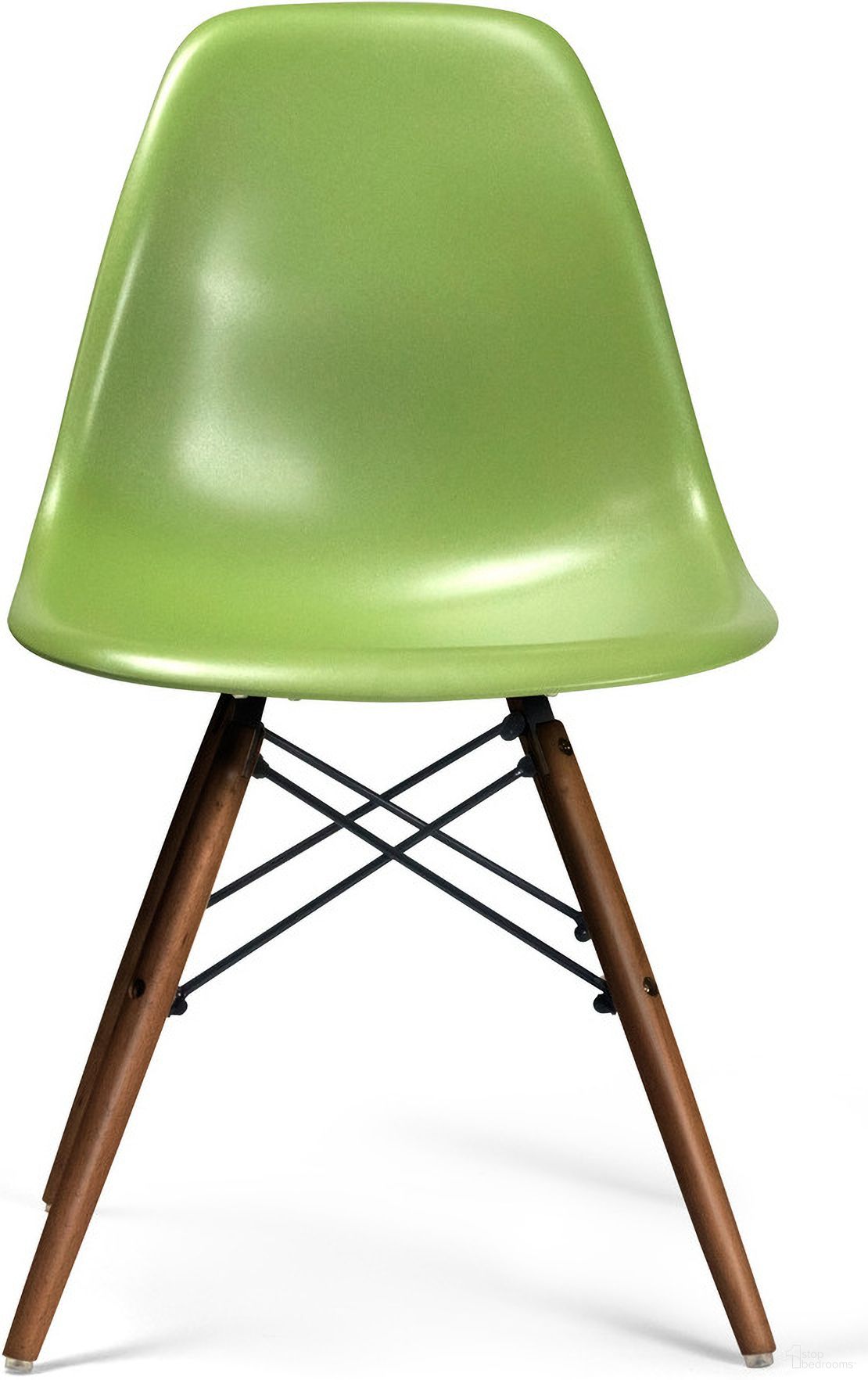 The appearance of Paris-2 Side Chairs Set of 2 In Green and Wood designed by Aeon in the modern / contemporary interior design. This green piece of furniture  was selected by 1StopBedrooms from Paris Collection to add a touch of cosiness and style into your home. Sku: AE6508-Green / Wood Legs. Material: Wood. Chair Type: Side Chair.
