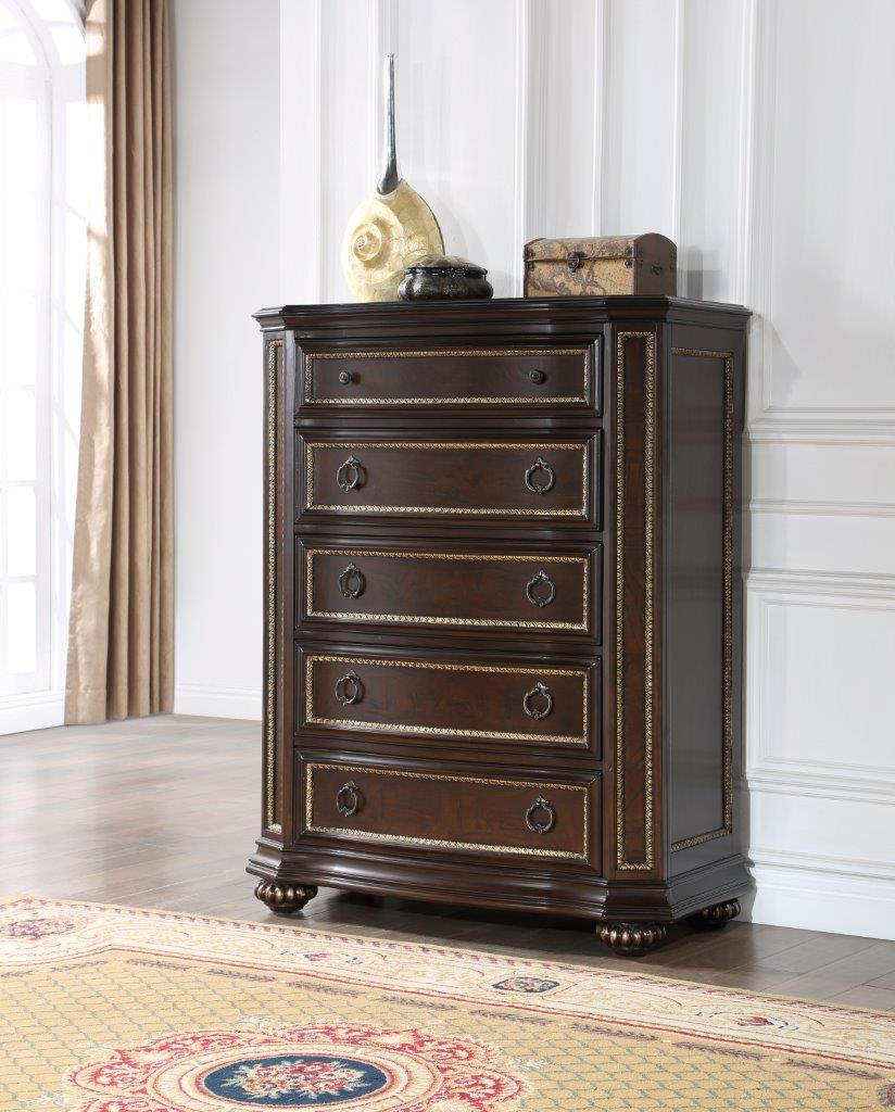 Paris Chest In Cherry by Glory | 1StopBedrooms