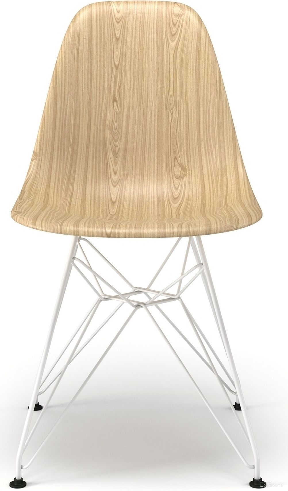 The appearance of Paris Printed Side Chairs Set of 2 In Natural and White designed by Aeon in the modern / contemporary interior design. This natural and white piece of furniture  was selected by 1StopBedrooms from Paris Collection to add a touch of cosiness and style into your home. Sku: AE6525-Natural. Material: Steel. Chair Type: Side Chair.