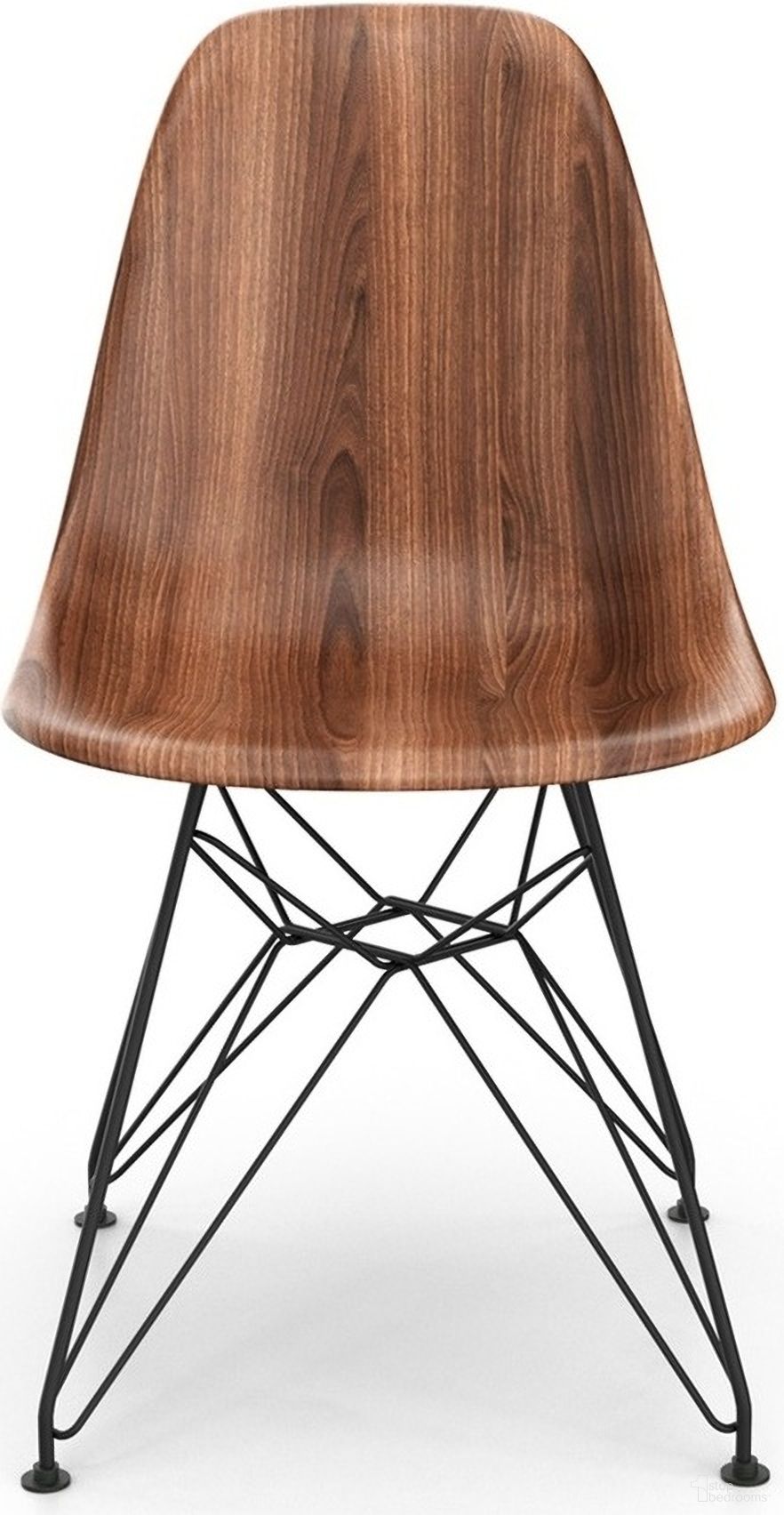 The appearance of Paris Printed Side Chairs Set of 2 In Walnut and Black designed by Aeon in the modern / contemporary interior design. This walnut and black piece of furniture was selected by 1StopBedrooms from Paris Collection to add a touch of cosiness and style into your home. Sku: AE6525-Walnut. Material: Steel. Chair Type: Side Chair.
