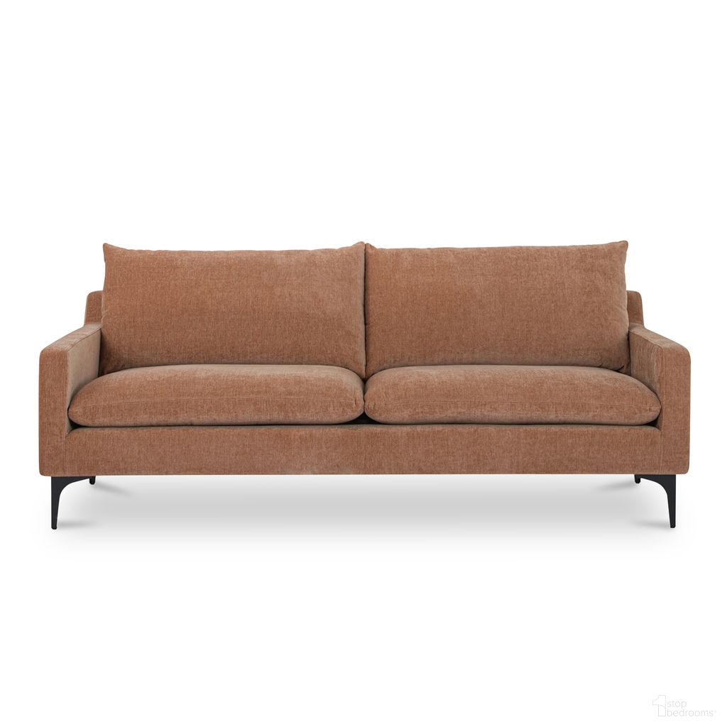 The appearance of Paris Sofa In Heritage Pink designed by Moes Home in the modern / contemporary interior design. This pink piece of furniture was selected by 1StopBedrooms from Paris Collection to add a touch of cosiness and style into your home. Sku: JM-1011-33. Material: Polyester.