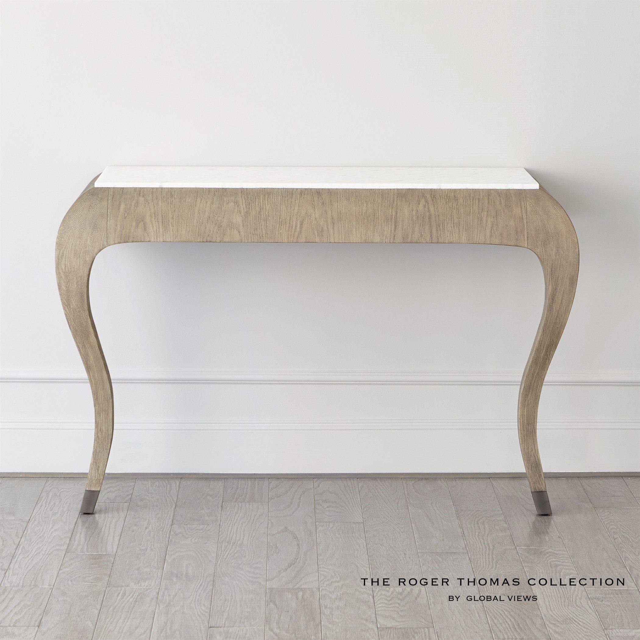 The appearance of Paris Wall Console In Grey Sandblasted Oak designed by Global Views in the modern / contemporary interior design. This beige piece of furniture was selected by 1StopBedrooms from Paris Collection to add a touch of cosiness and style into your home. Sku: RT2005. Material: Wood.