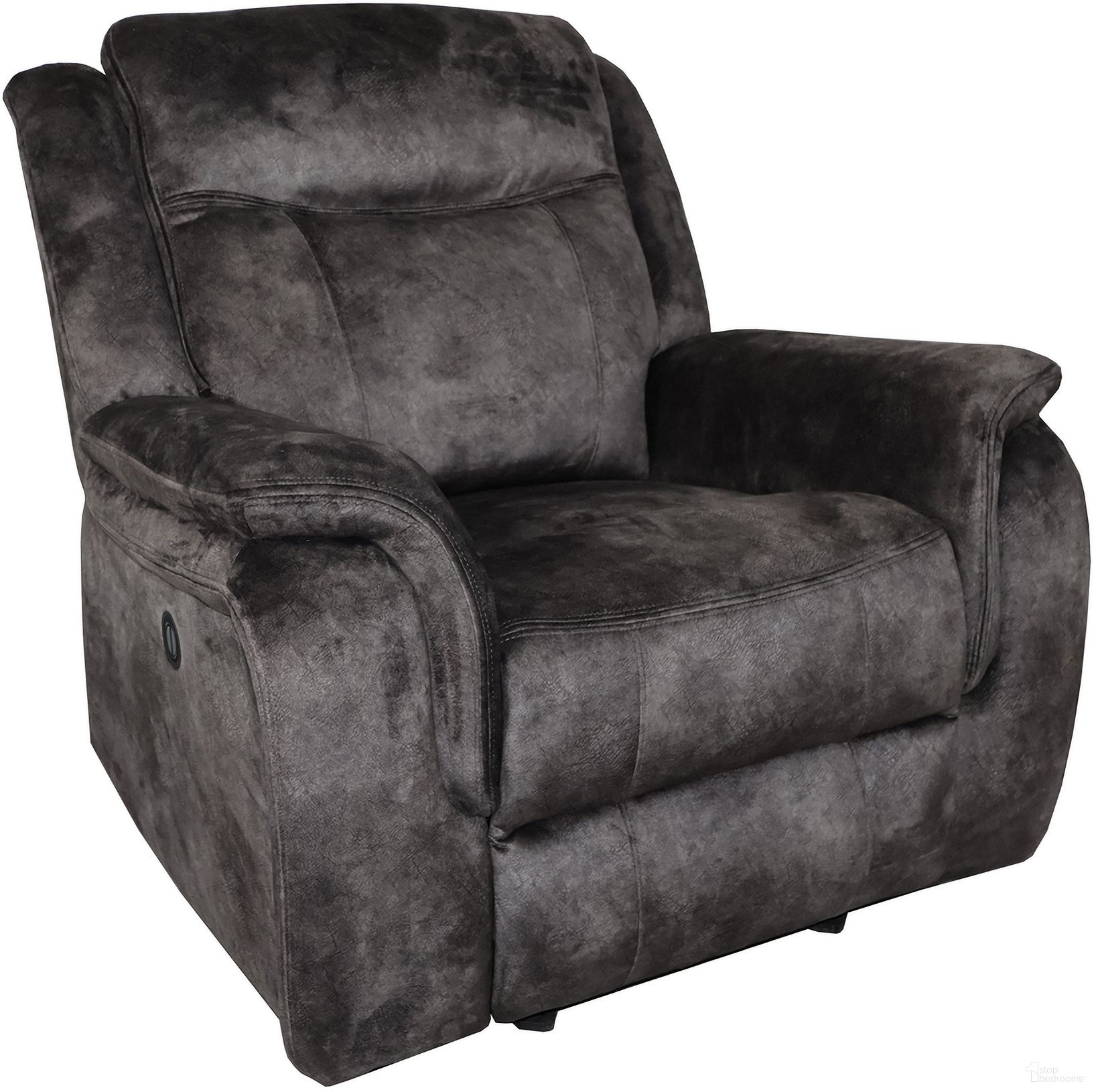The appearance of Park City Glider Recliner with Power Footrest In Slate designed by New Classic in the modern / contemporary interior design. This slate piece of furniture was selected by 1StopBedrooms from Park City Collection to add a touch of cosiness and style into your home. Sku: U456-13P1-SGY. Material: Fabric.