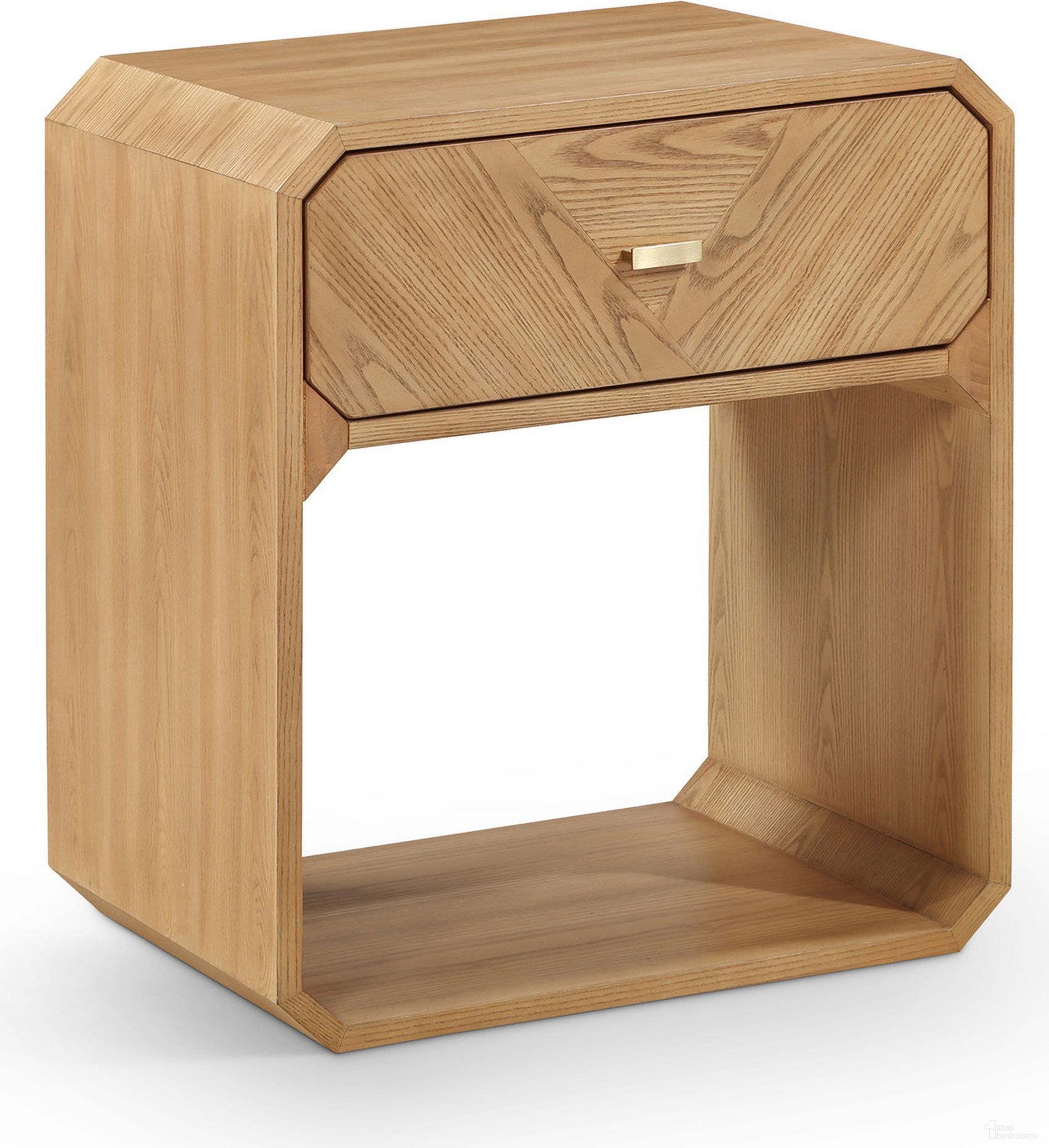 Parker Ash Veneer Night stand In Natural