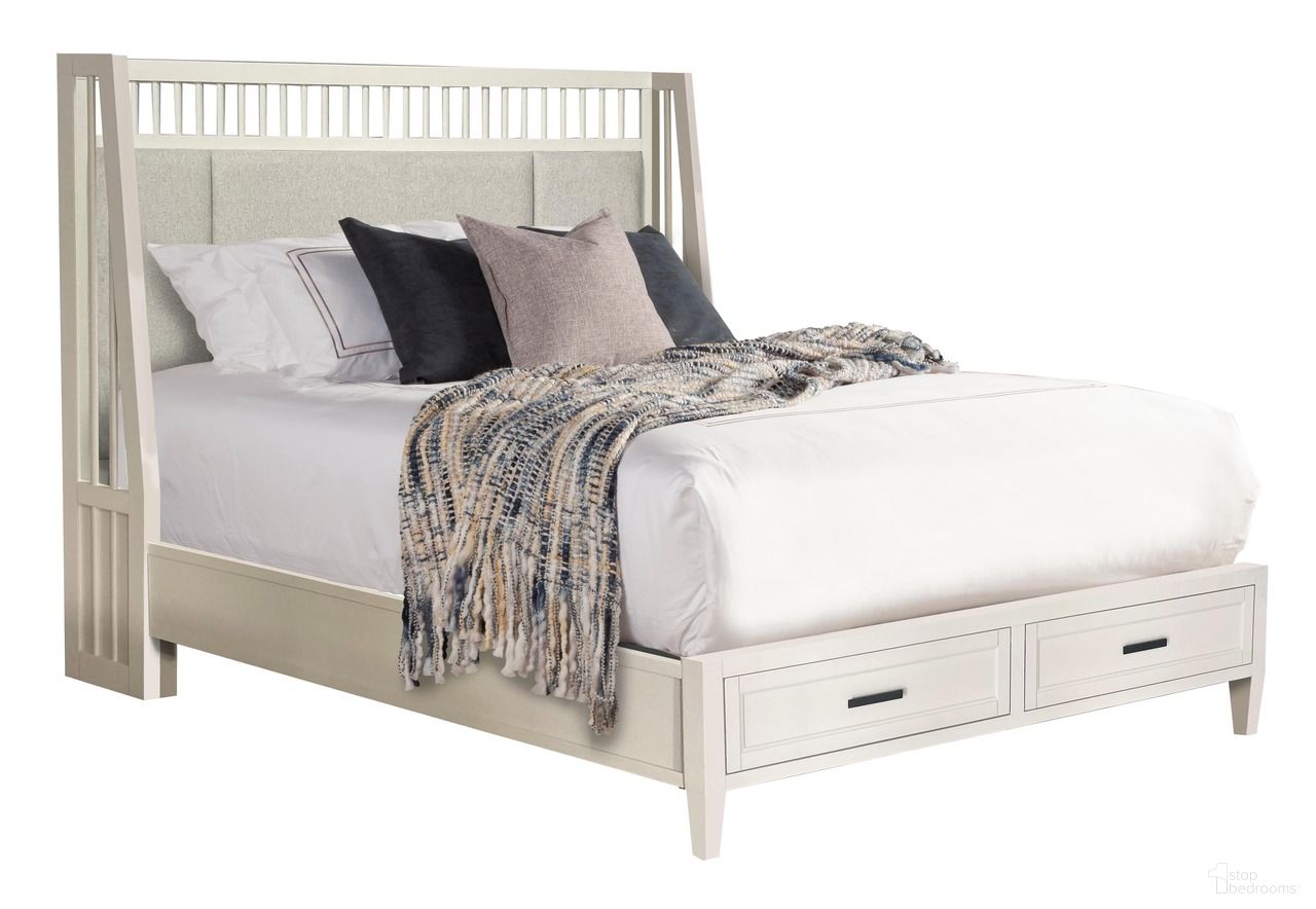 The appearance of Parker House Americana Modern Bedroom King Shelter Bed designed by Parker House in the modern / contemporary interior design. This cotton piece of furniture was selected by 1StopBedrooms from Americana Collection to add a touch of cosiness and style into your home. Sku: BAME#125066R-COT;BAME#1266FB-COT;BAME#1266HB-COT. Bed Type: Platform Bed. Bed Size: King. Material: Wood Veneer.