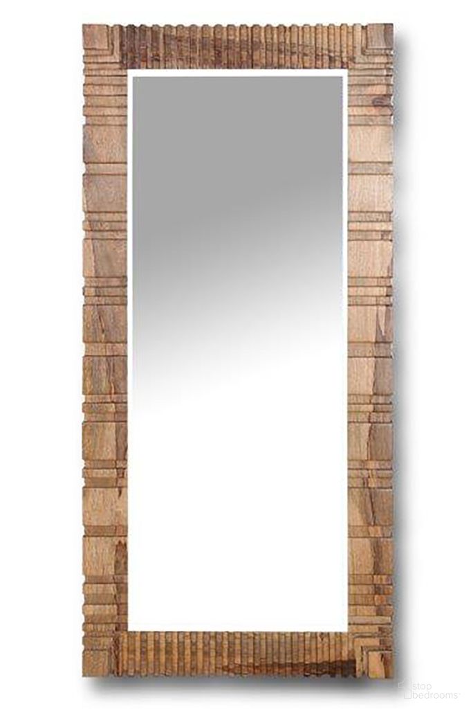 The appearance of Parker House Crossings Downtown Floor Mirror designed by Parker House in the modern / contemporary interior design. This amber piece of furniture was selected by 1StopBedrooms from Crossings Downtown Collection to add a touch of cosiness and style into your home. Sku: DOW#M3780. Material: Wood.