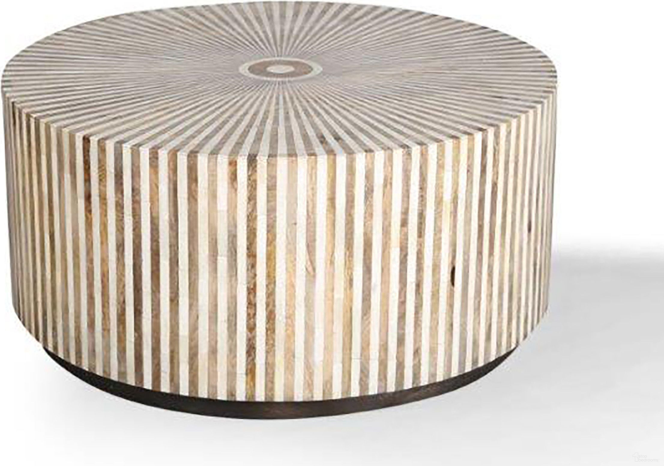 The appearance of Parker House Crossings Downtown Round Cocktail Table designed by Parker House in the transitional interior design. This amber piece of furniture was selected by 1StopBedrooms from Crossings Downtown Collection to add a touch of cosiness and style into your home. Sku: DOW#11. Material: Wood.