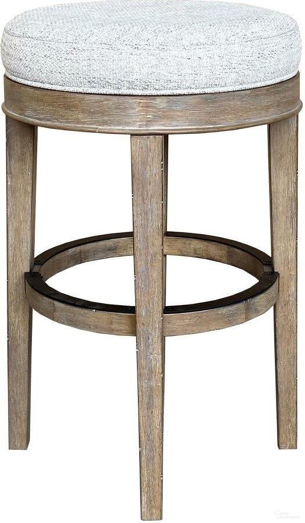 The appearance of Parker House Sundance Dining Sandstone Swivel Bar Stool designed by Parker House in the transitional interior design. This sandstone piece of furniture was selected by 1StopBedrooms from Sundance Collection to add a touch of cosiness and style into your home. Sku: DSUN#1030S-SS. Material: Rubberwood.