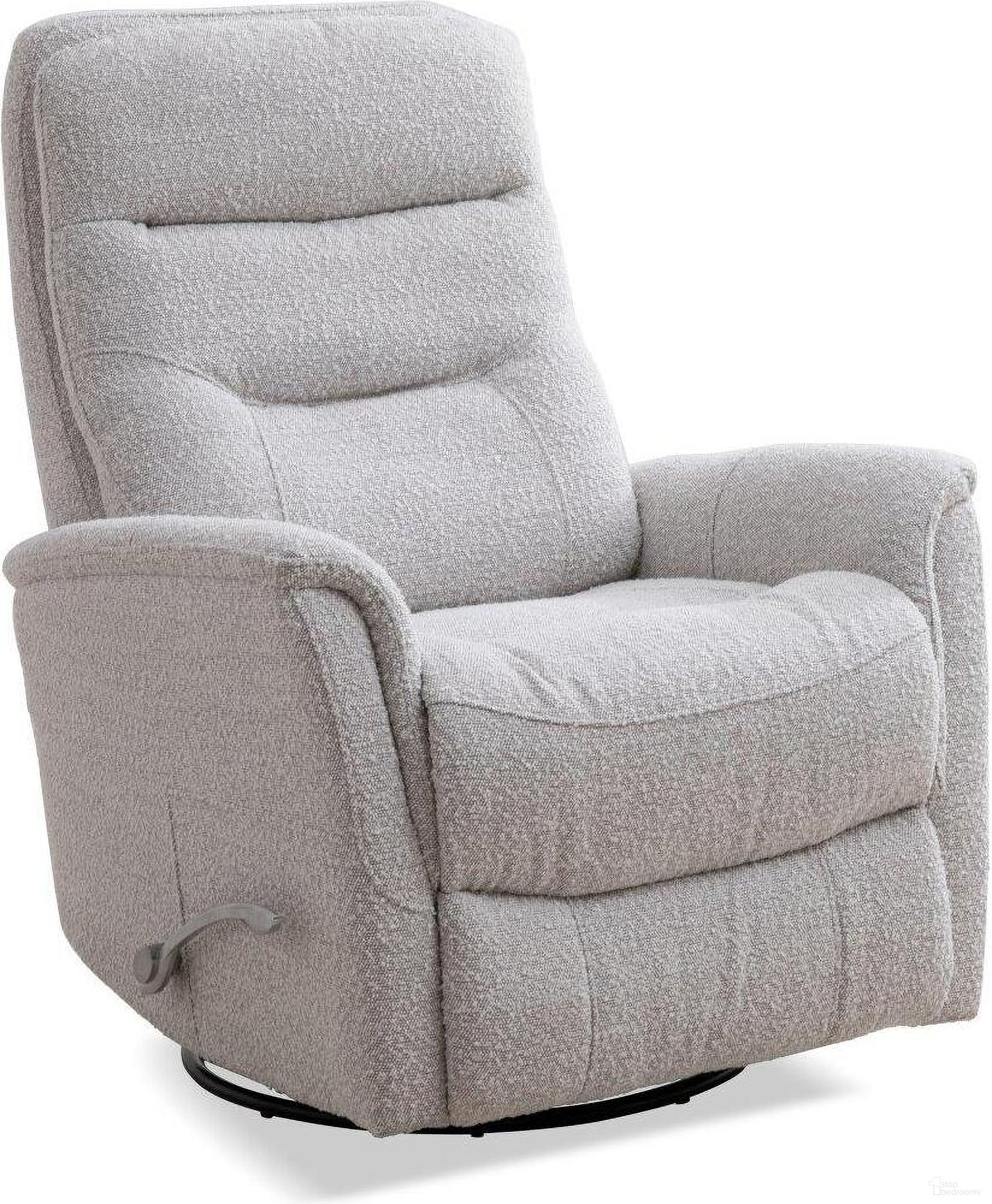 The appearance of Parker Living Gemini Bloke Cotton Manual Swivel Glider Recliner designed by Parker House in the modern / contemporary interior design. This cotton piece of furniture was selected by 1StopBedrooms from Gemini Collection to add a touch of cosiness and style into your home. Sku: MGEM#812GS-BLCT. Material: Polyester.