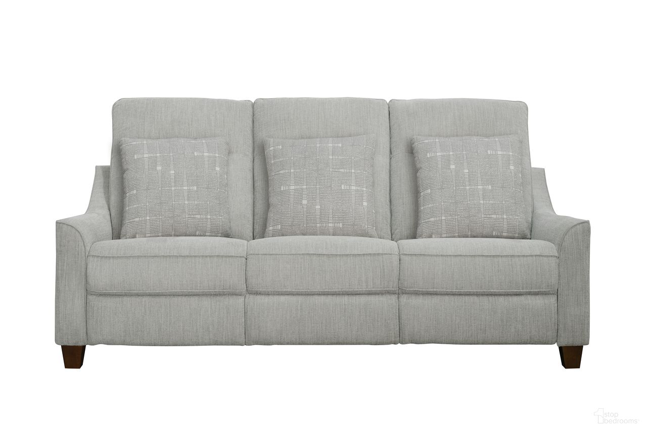The appearance of Parker Living Madison Pisces Muslin Powered By Freemotion Power Cordless Sofa designed by Parker House in the modern / contemporary interior design. This muslin piece of furniture was selected by 1StopBedrooms from Madison Collection to add a touch of cosiness and style into your home. Sku: MMAD#832PH-P25-PMU. Material: Polyester.