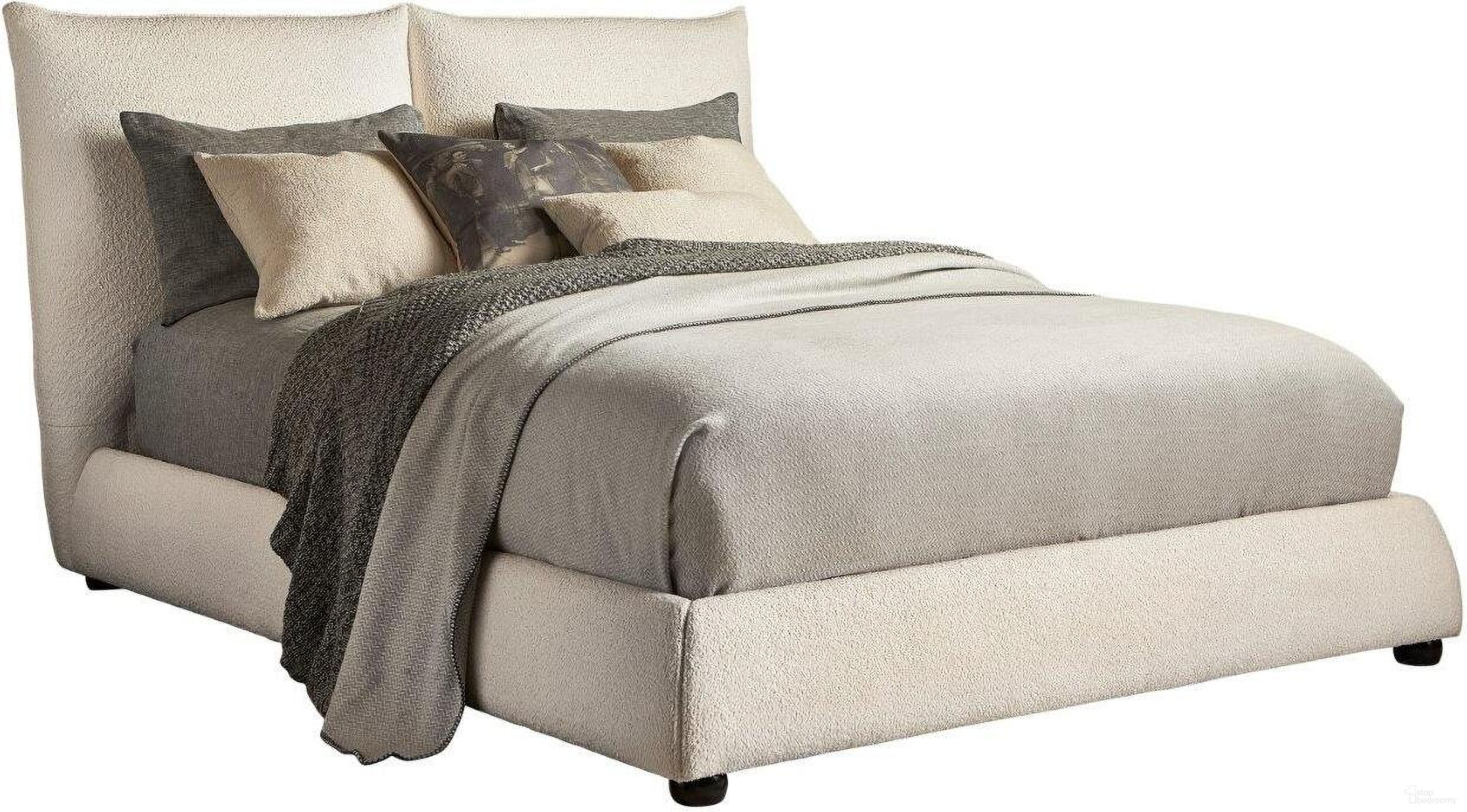The appearance of Parker Living Sleep Cumulus Cozy Snow Queen Bed designed by Parker House in the modern / contemporary interior design. This snow piece of furniture was selected by 1StopBedrooms from Cumulus Collection to add a touch of cosiness and style into your home. Sku: BCMS#8000HB-CZS;BCMS#8020FBR-CZS. Bed Type: Panel Bed. Material: Polyester. Bed Size: Queen.
