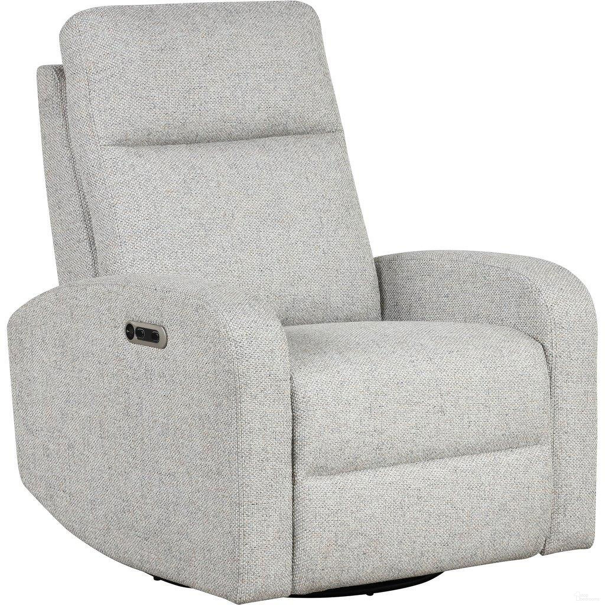 The appearance of Parker Living Thriller Natural Beauty Multi Power Swivel Glider Recliner designed by Parker House in the transitional interior design. This multi piece of furniture was selected by 1StopBedrooms from Thriller Collection to add a touch of cosiness and style into your home. Sku: MTHR#812GSP-NBM. Material: Polyester.